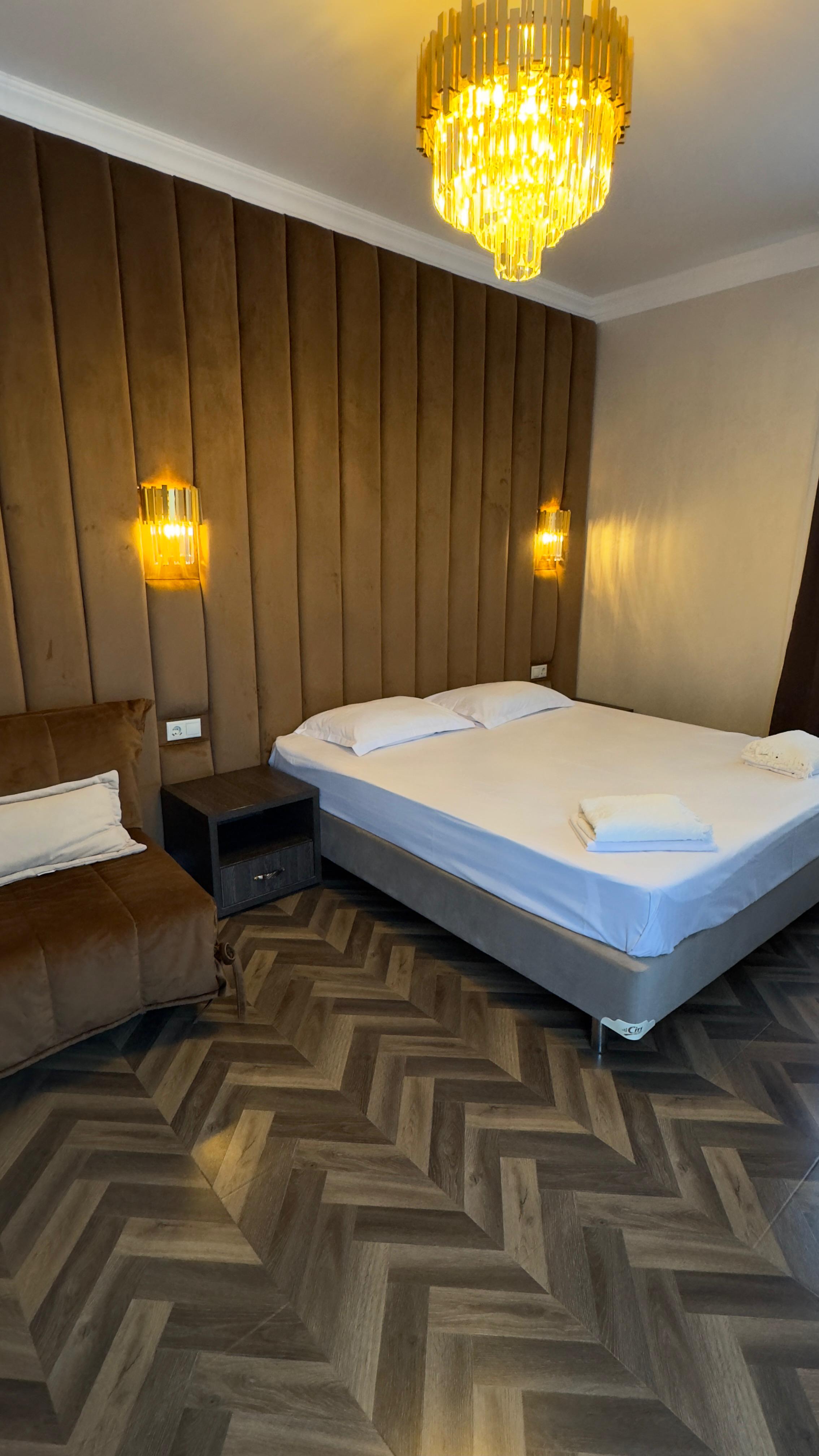 Двухместный номер Делюкс с 1 кроватью и балконом