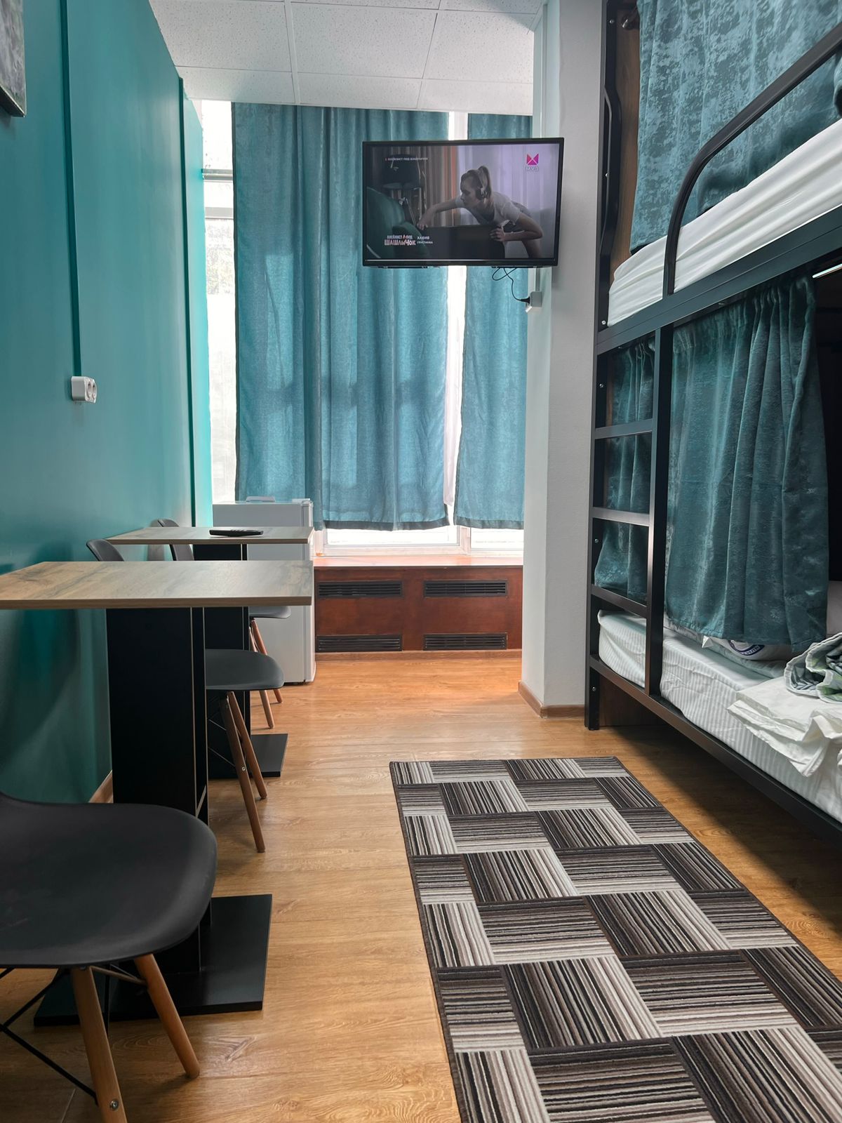 Общий 4-местный номер для мужчин