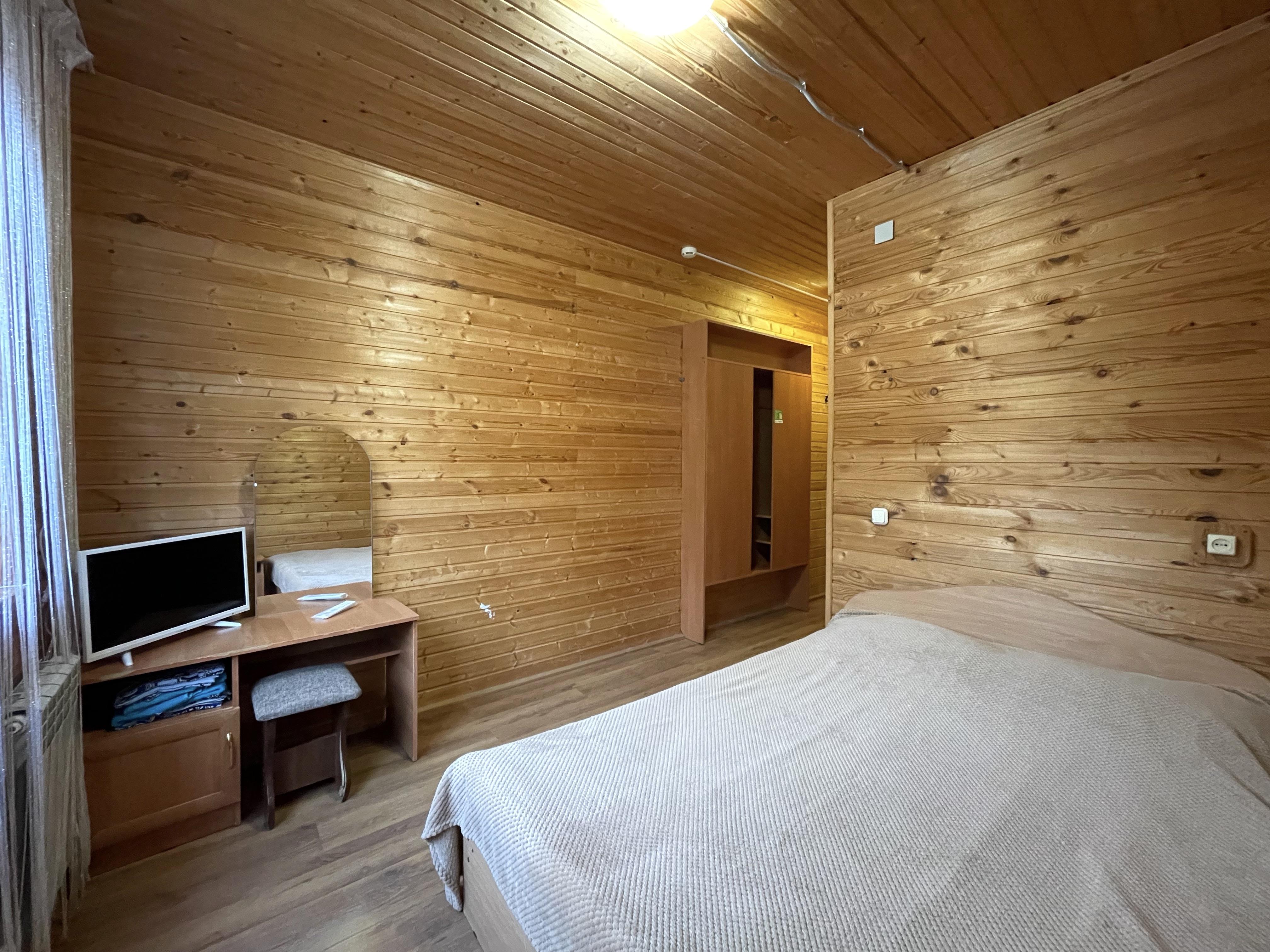 Двухместный номер с 1 кроватью и балконом