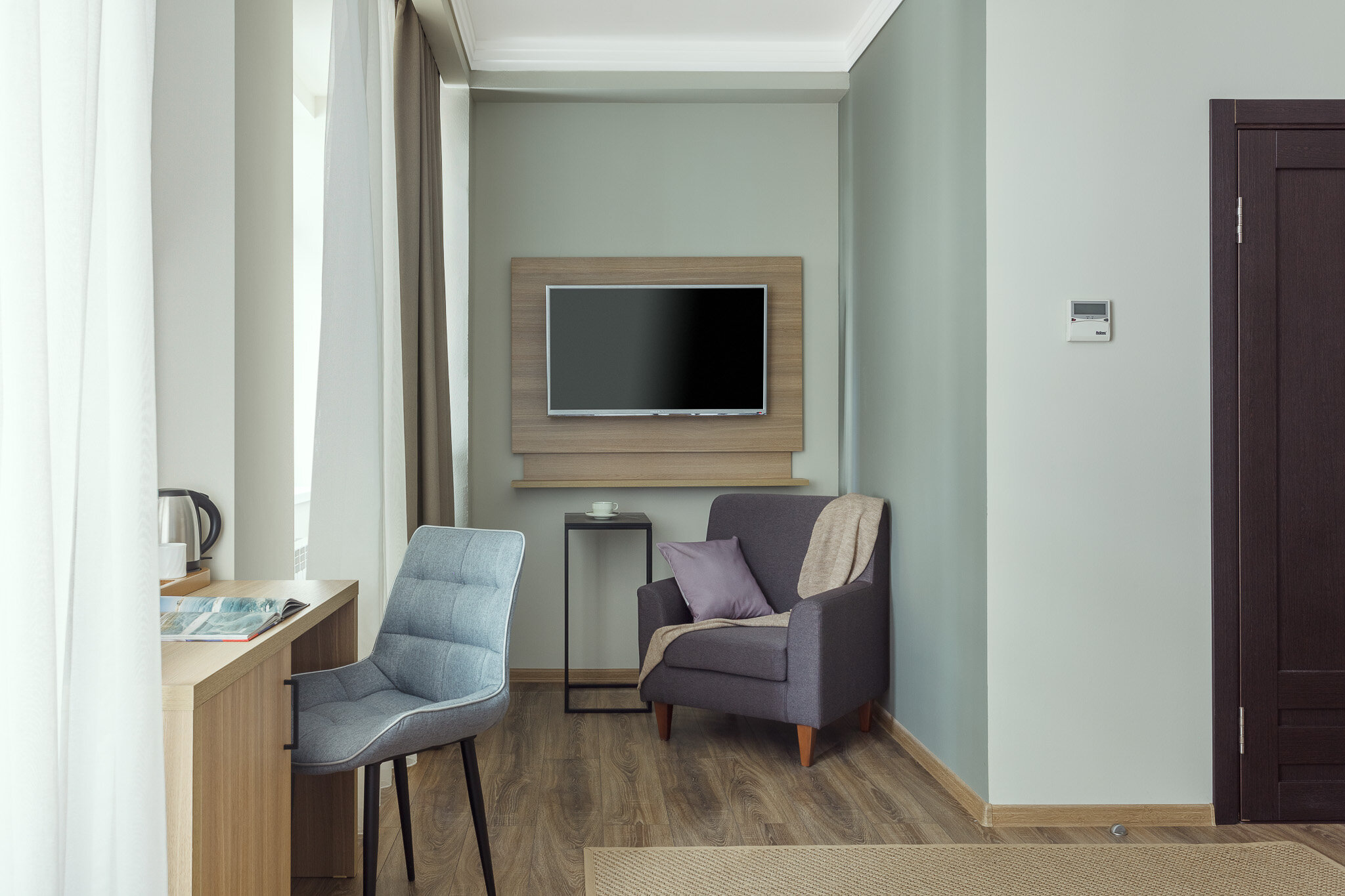 Стандартный двухместный номер с 1 кроватью или 2 отдельными кроватями