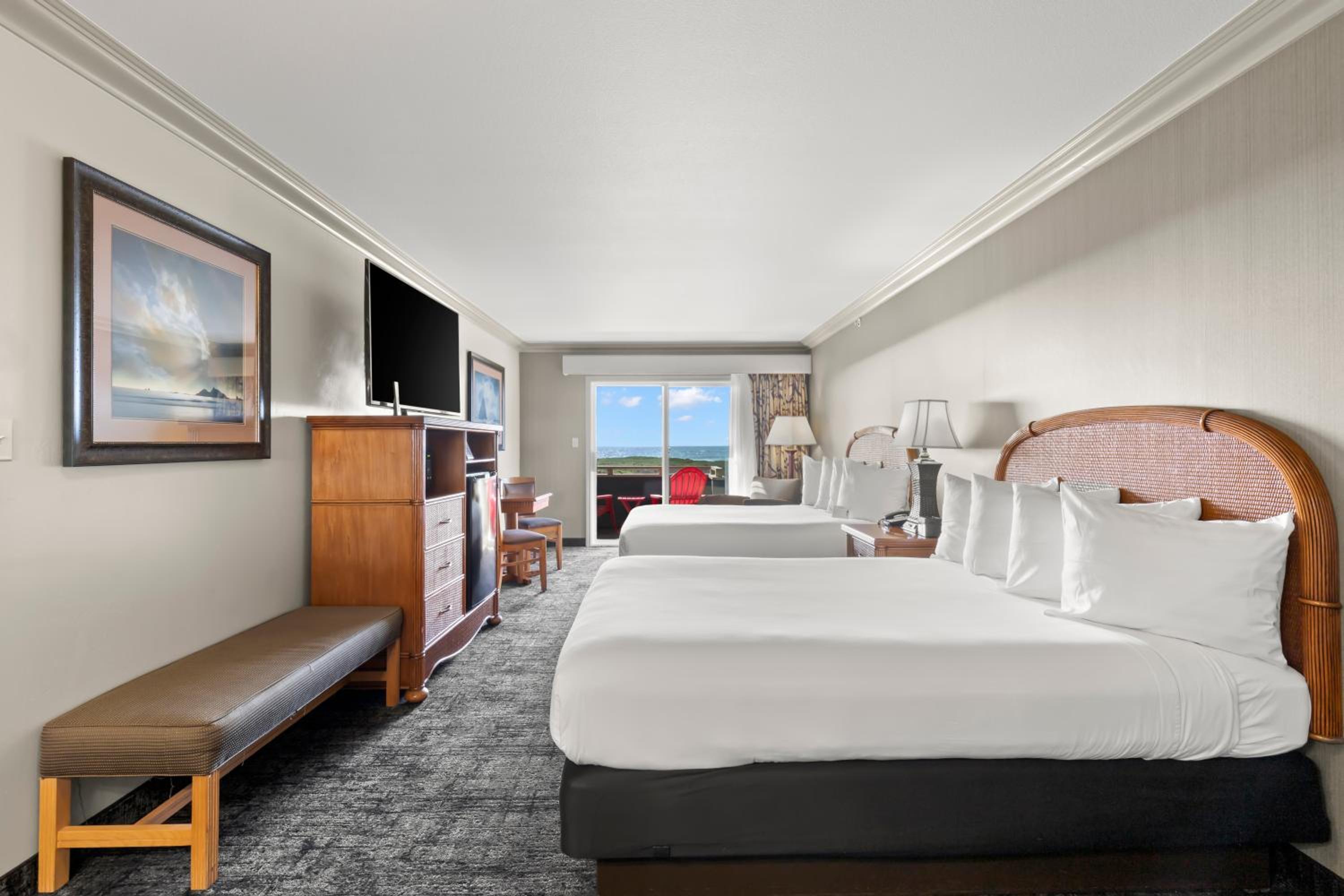 Two Queen Beds with Ocean View
