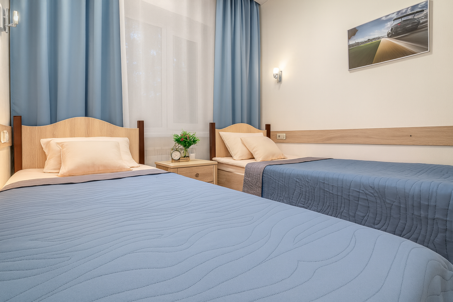 Двухместный номер с 2 отдельными кроватями