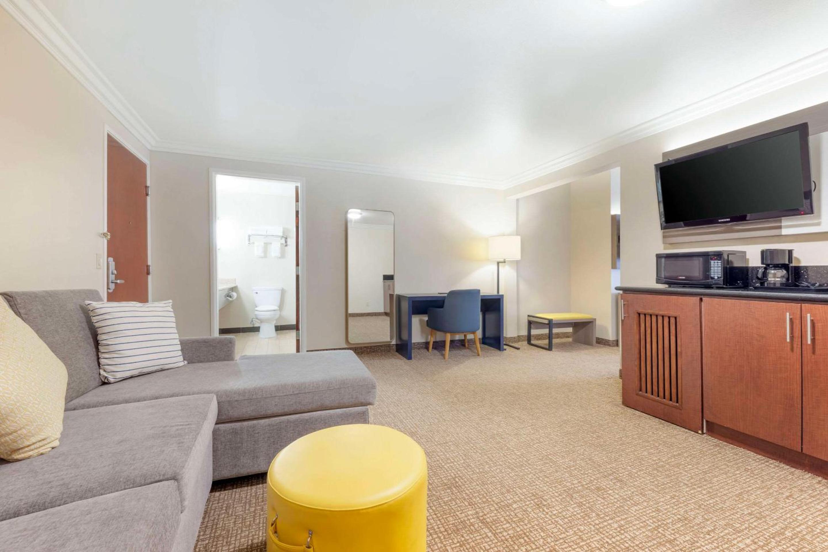 Deluxe Suite, 1 King Bed, Sofa Bed, Living Room, Non Smoking