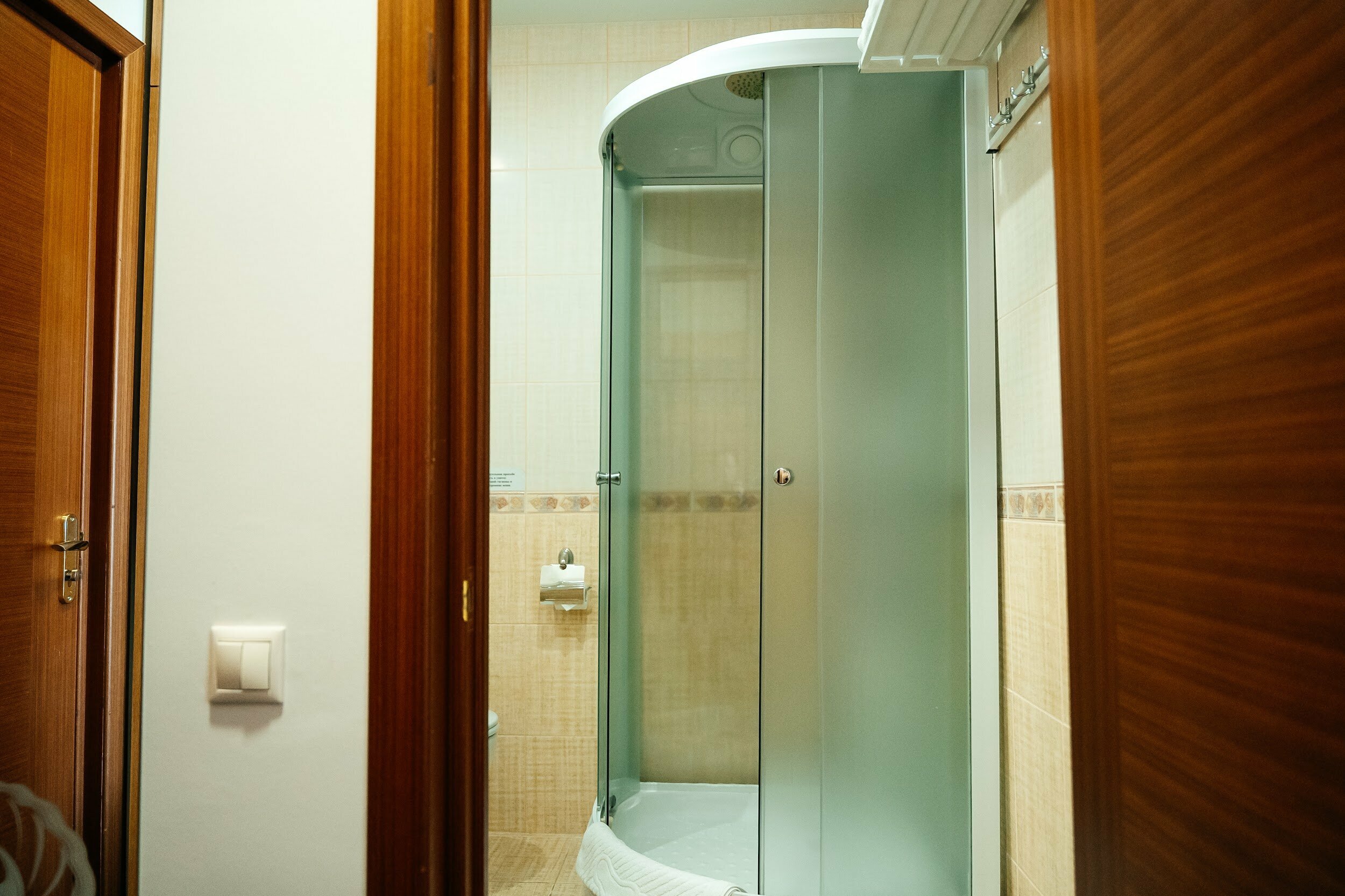 Стандартный двухместный номер с двумя отдельными кроватями и видом на город