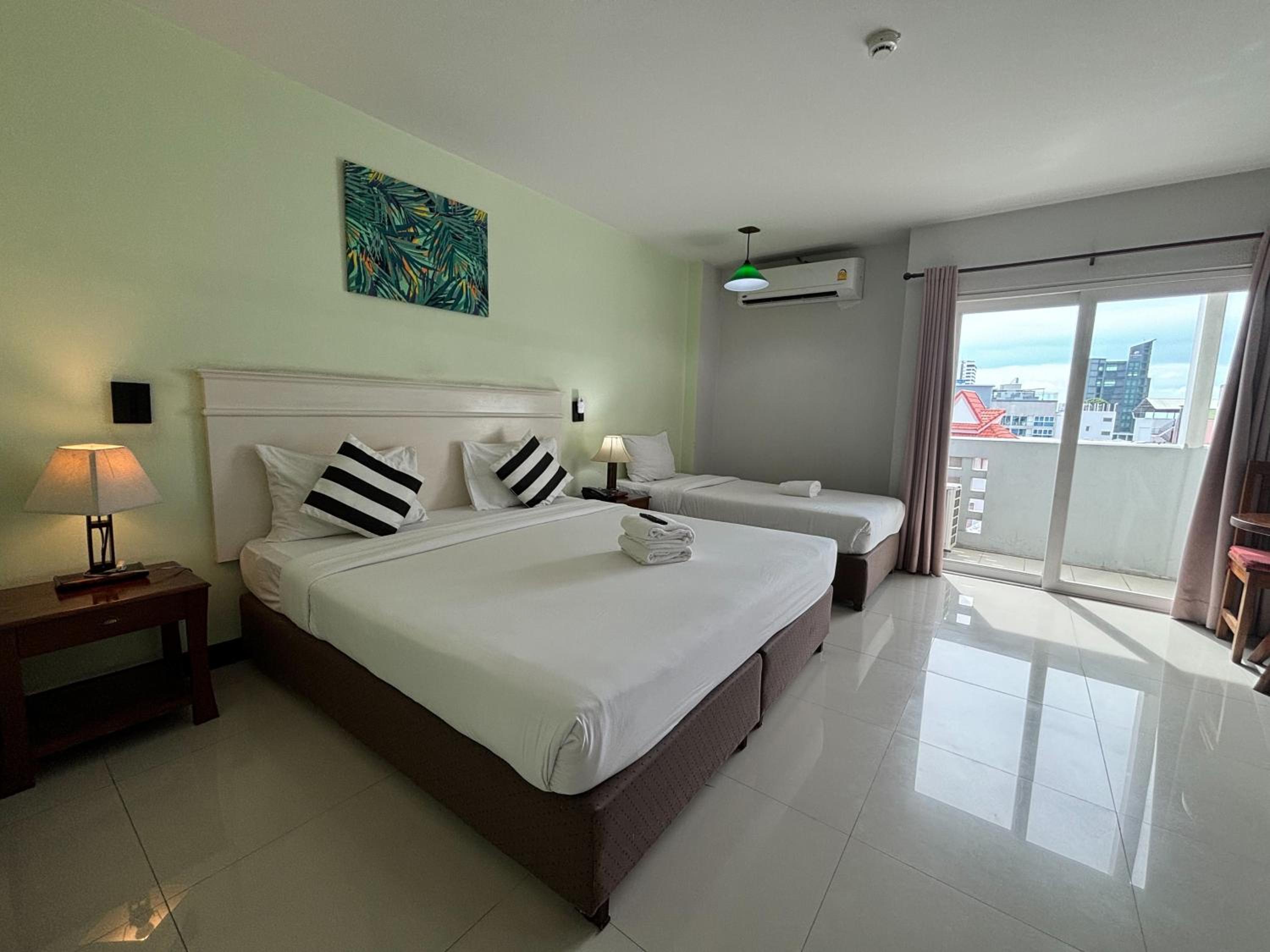 Standard Triple Room with Balcony
