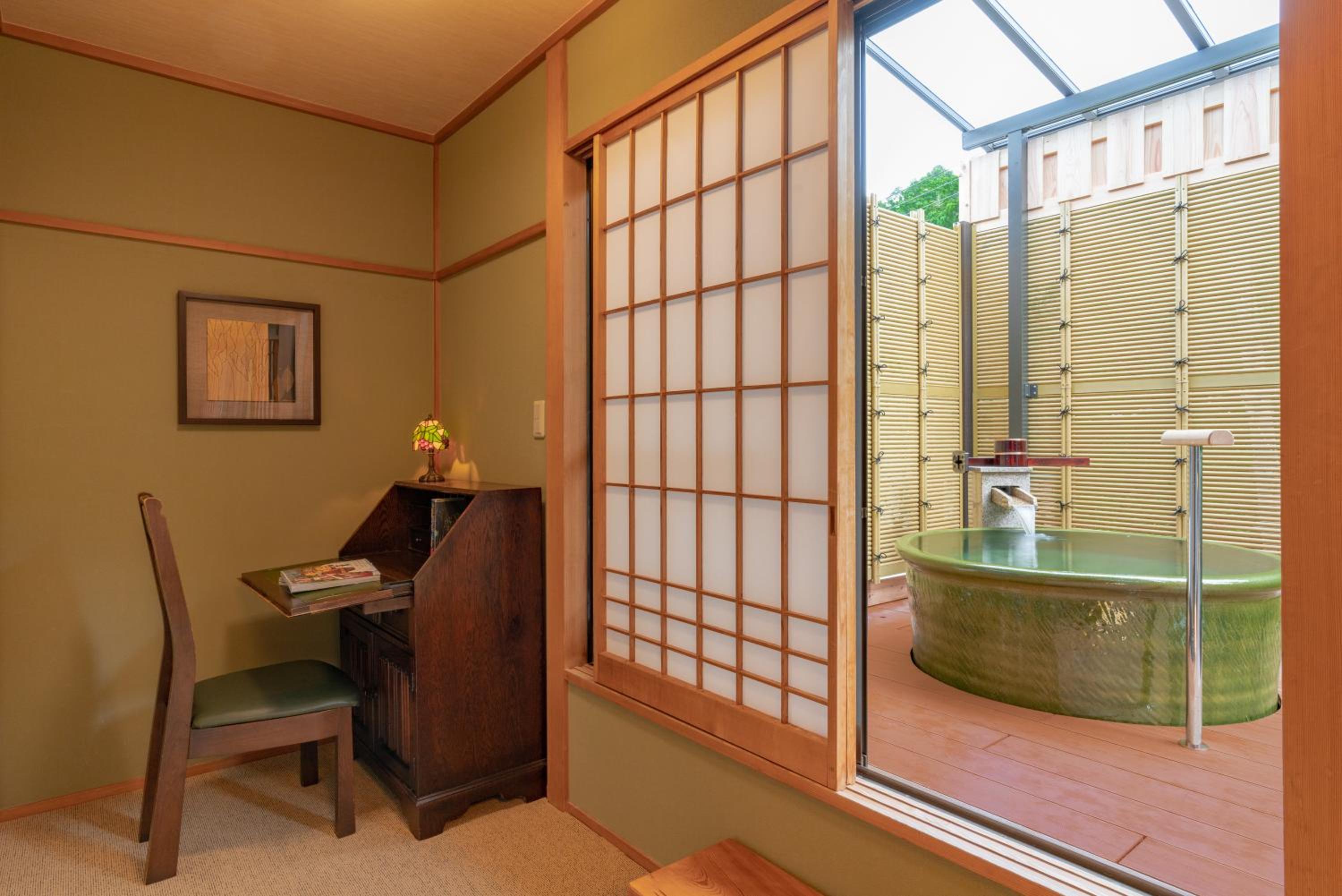 Renovated - Japanese-Style Room - Semi Open-Air Bath and Open-Air Bath