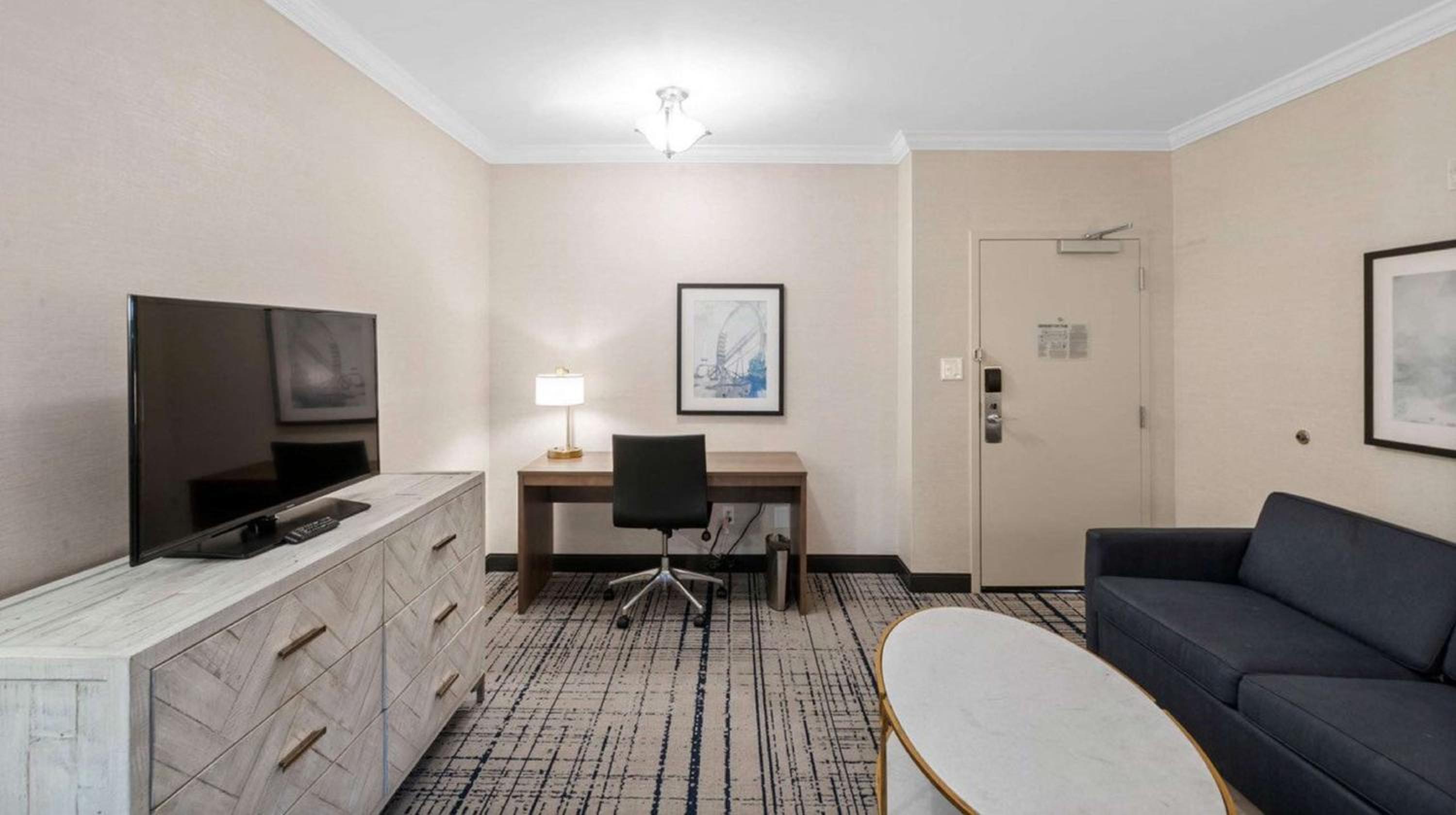 Two-Room Suite with One King Bed and Sofa Bed