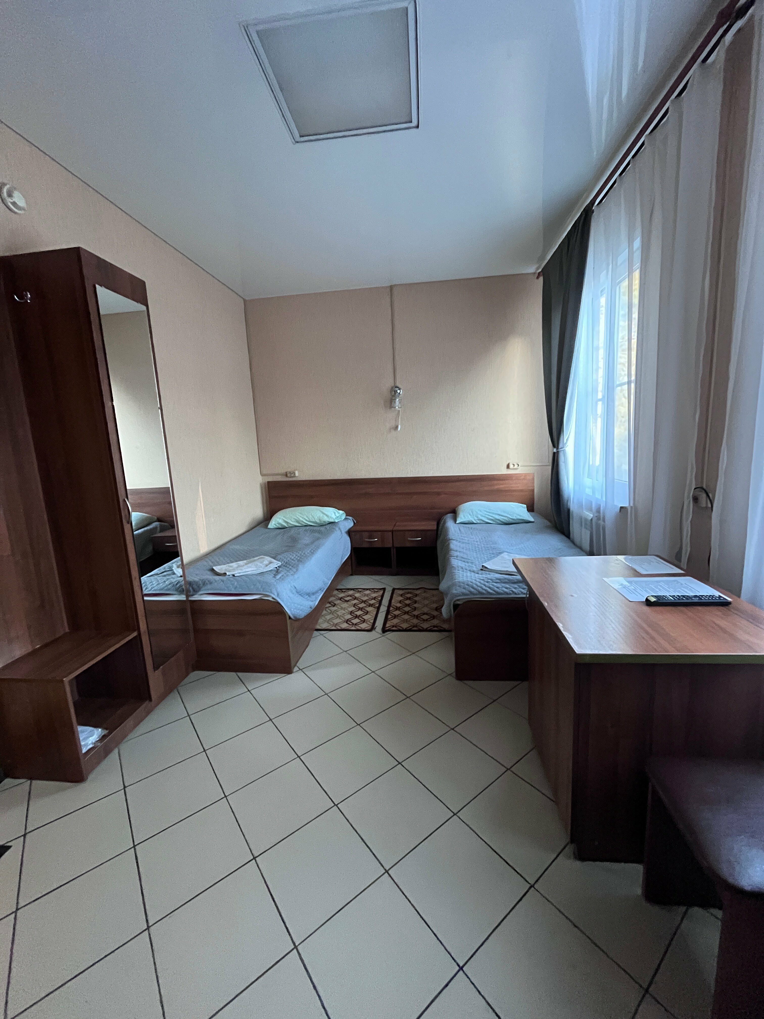 Бюджетный трехместный номер