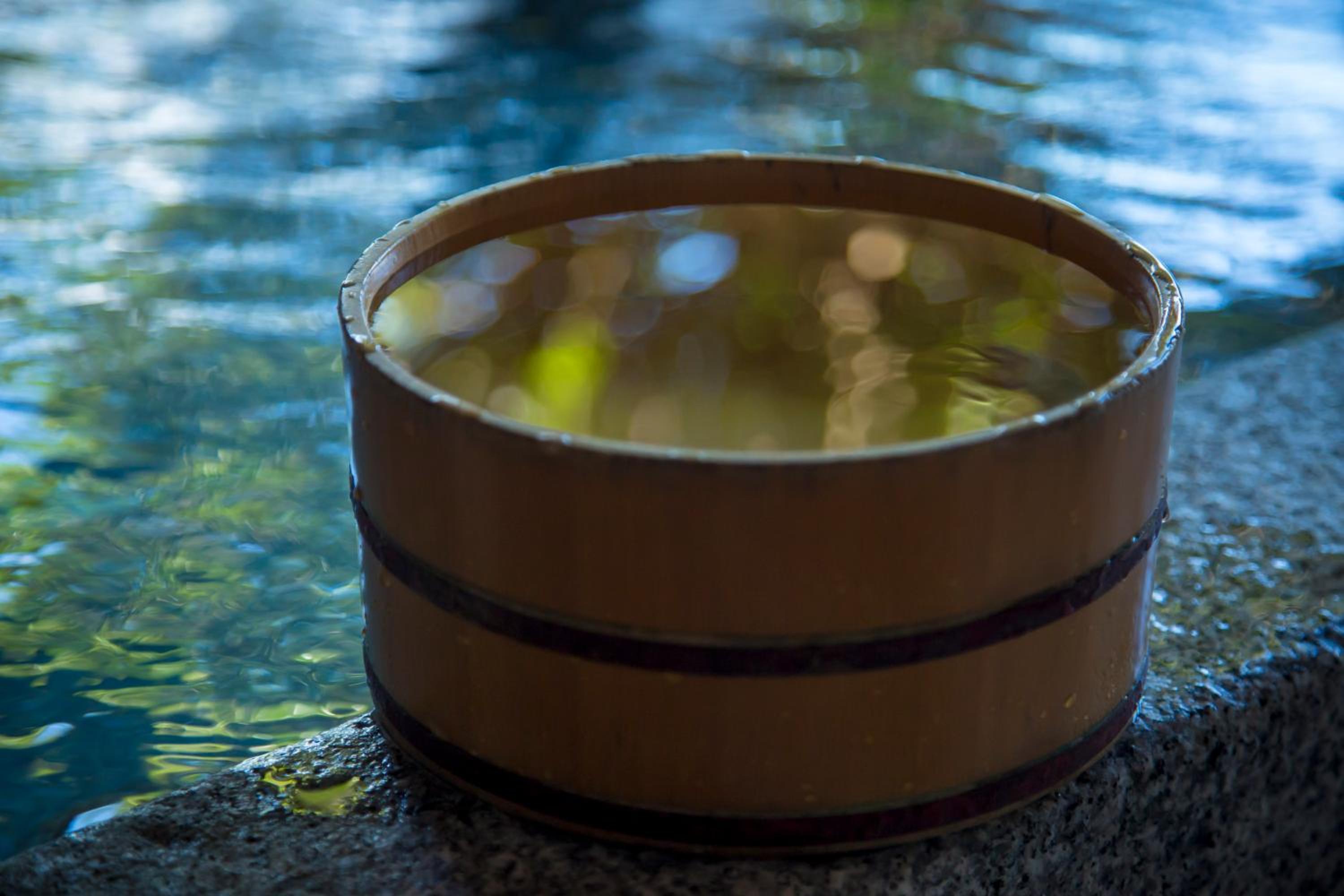Japanese-Style Room with Open-Air Bath