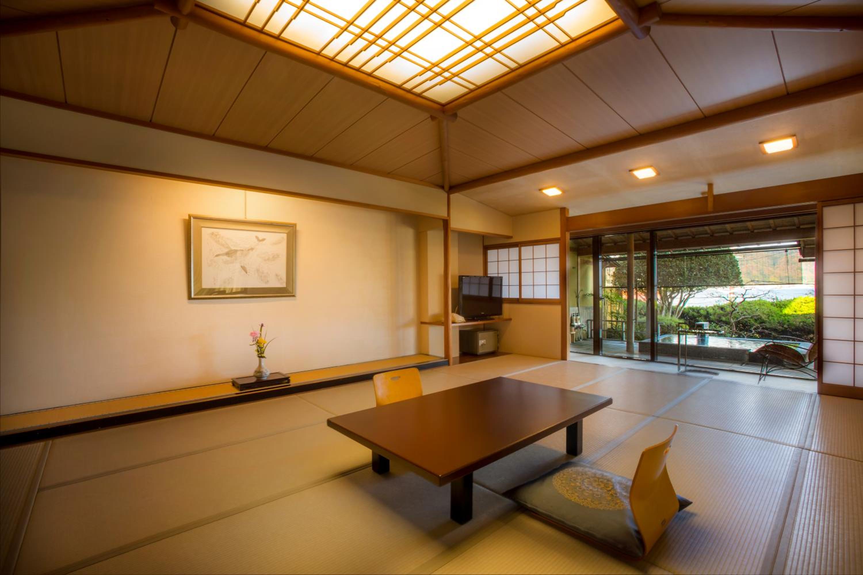 Japanese-Style Room with Open-Air Bath