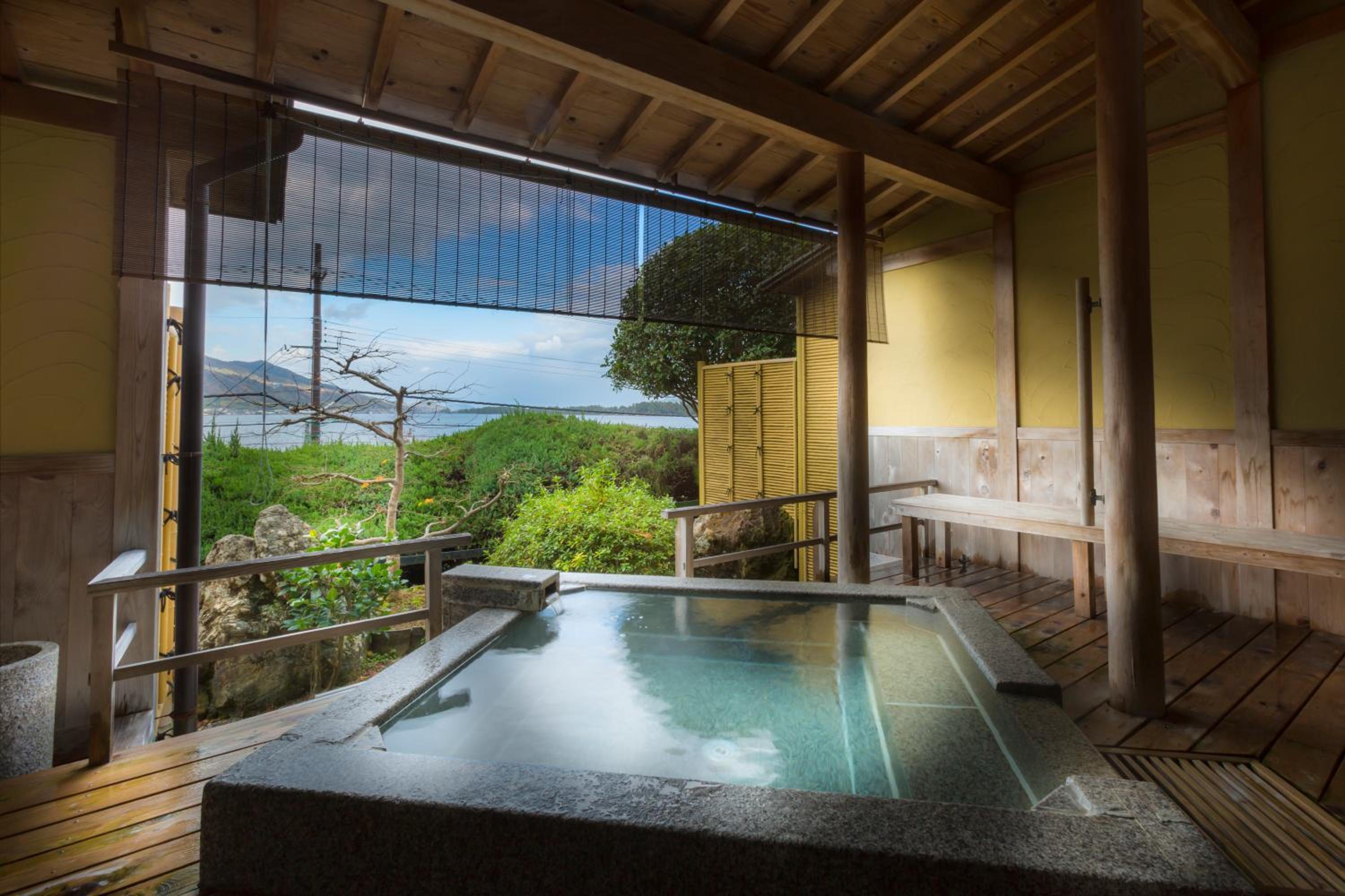 Japanese-Style Room with Open-Air Bath