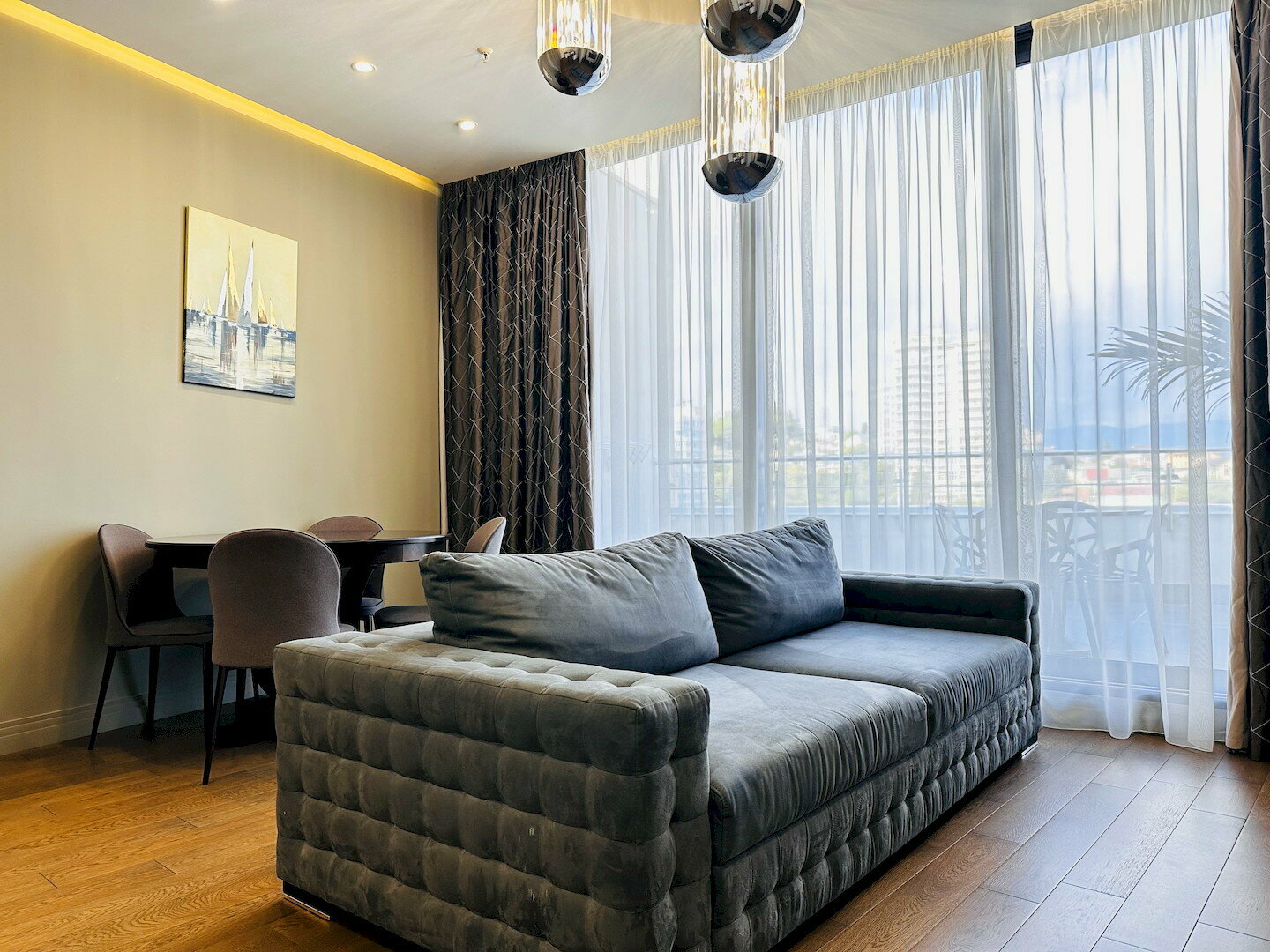 Премиум с  большой террасой на 14 этаже! До пляжа и набережной 5 минут!