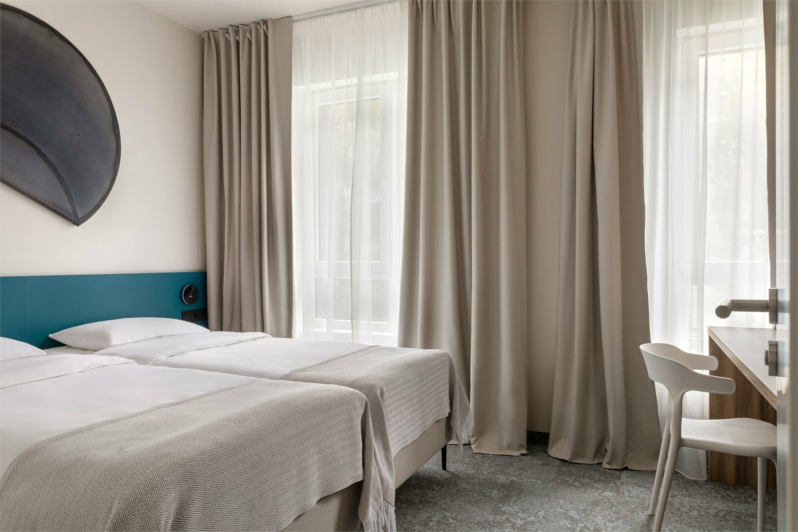 Семейный Люкс с 1 кроватью King-size или 2 односпальными кроватями 90х200см