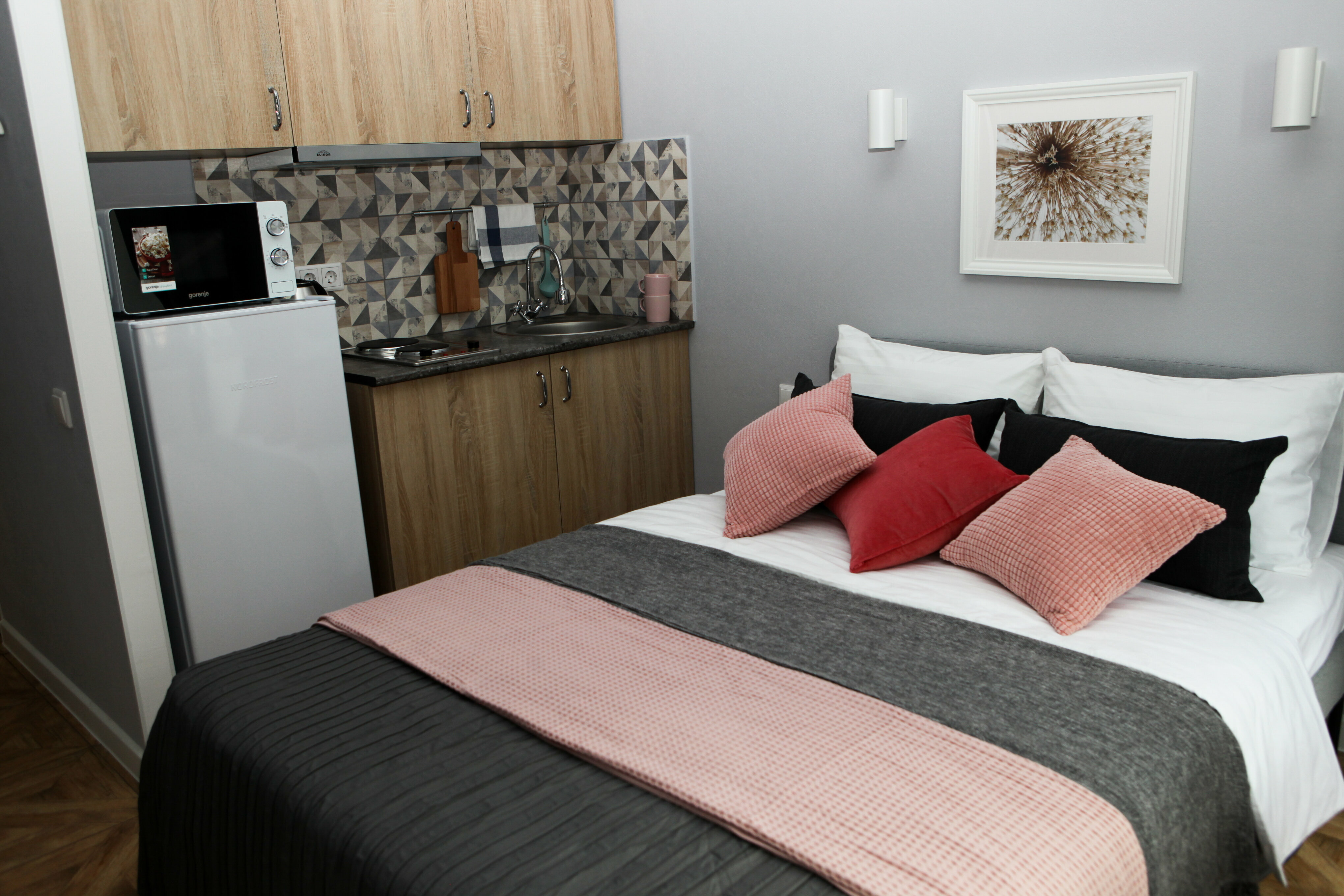 Двухместный номер с 1 кроватью и балконом