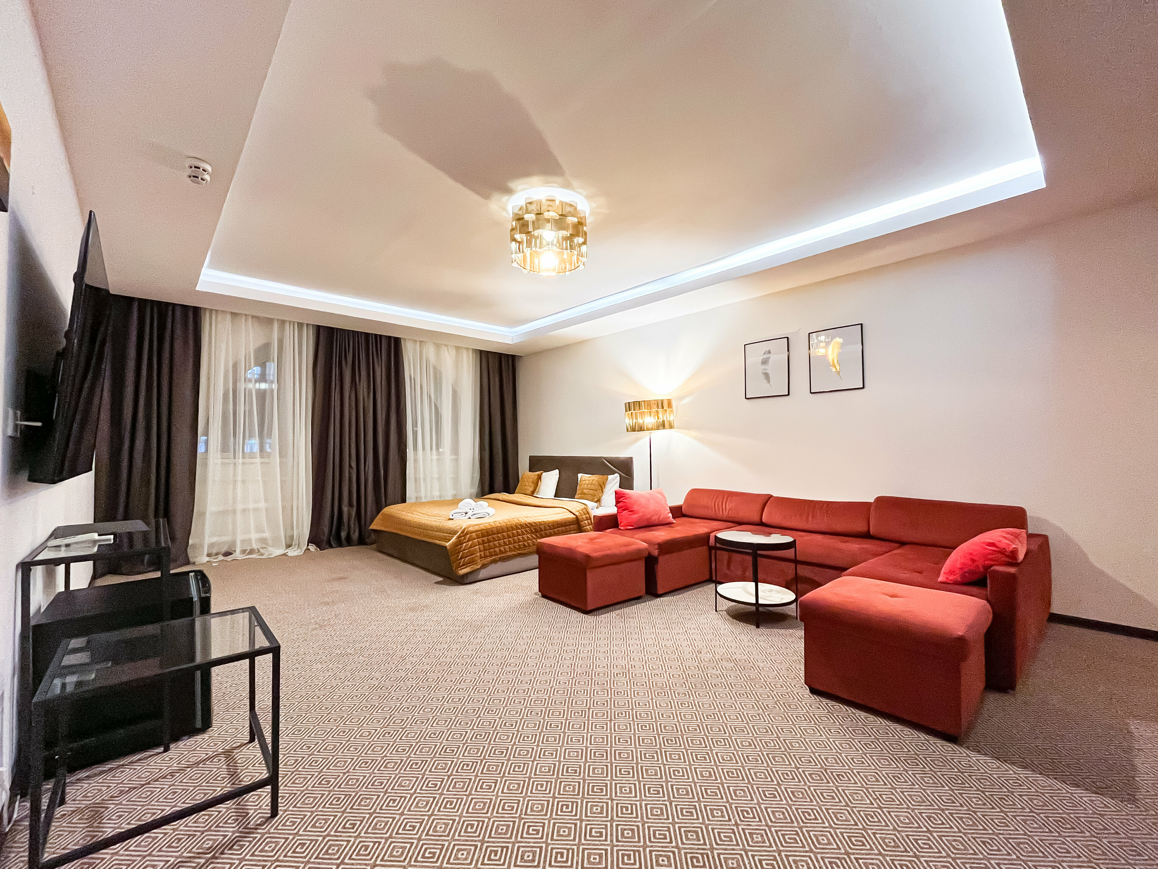 Полулюкс с двуспальной кроватью