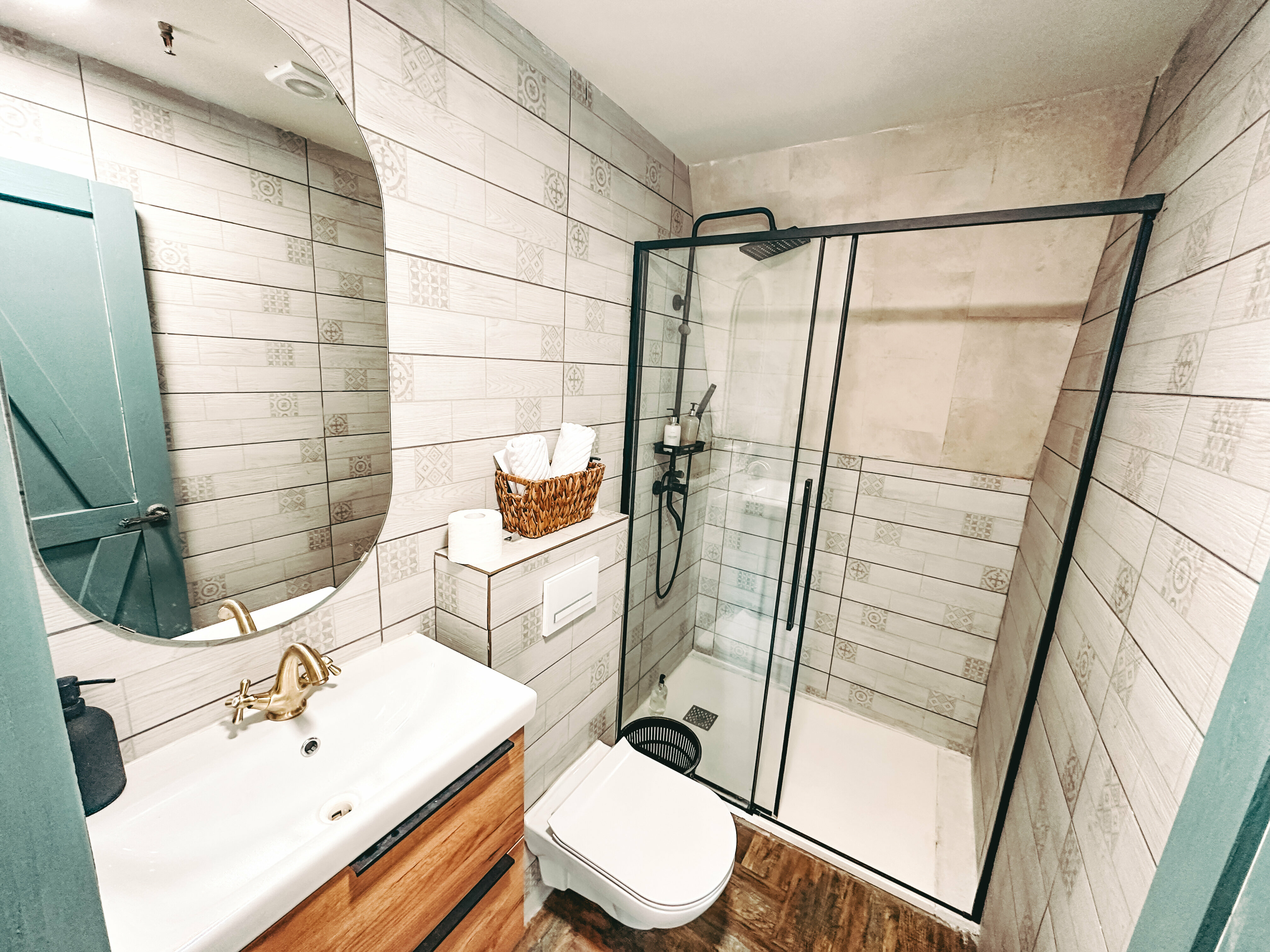 Треугольное шале с большим залом