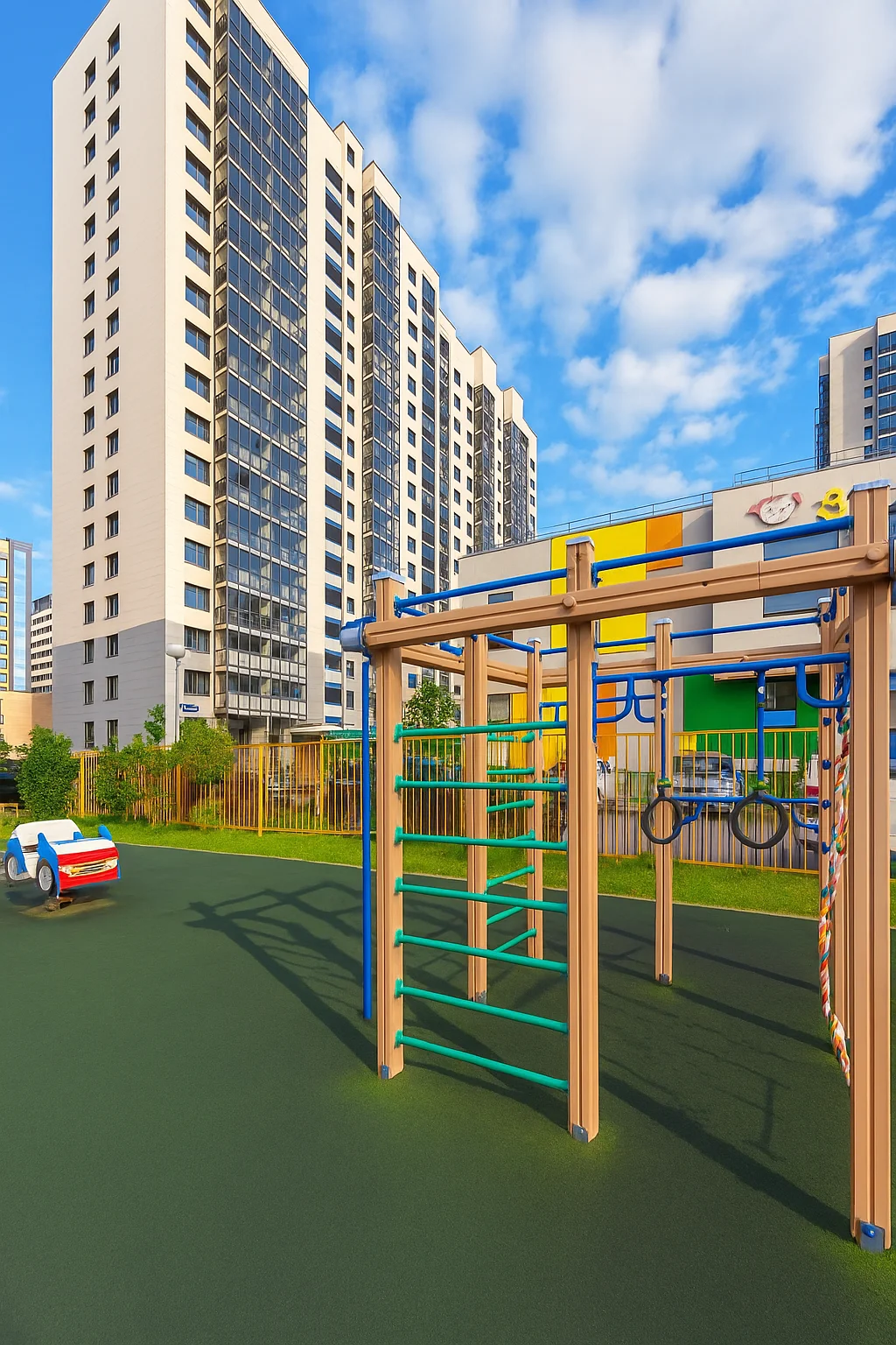 Однокомнатная на 4 человкека у аквапарка, центра и набережной, с приставкой+ смарт-ТВ АЛАЯ