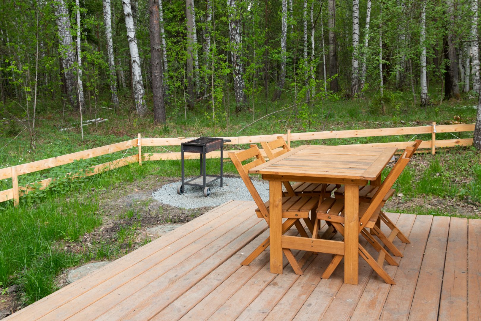 Дом с видом на лес