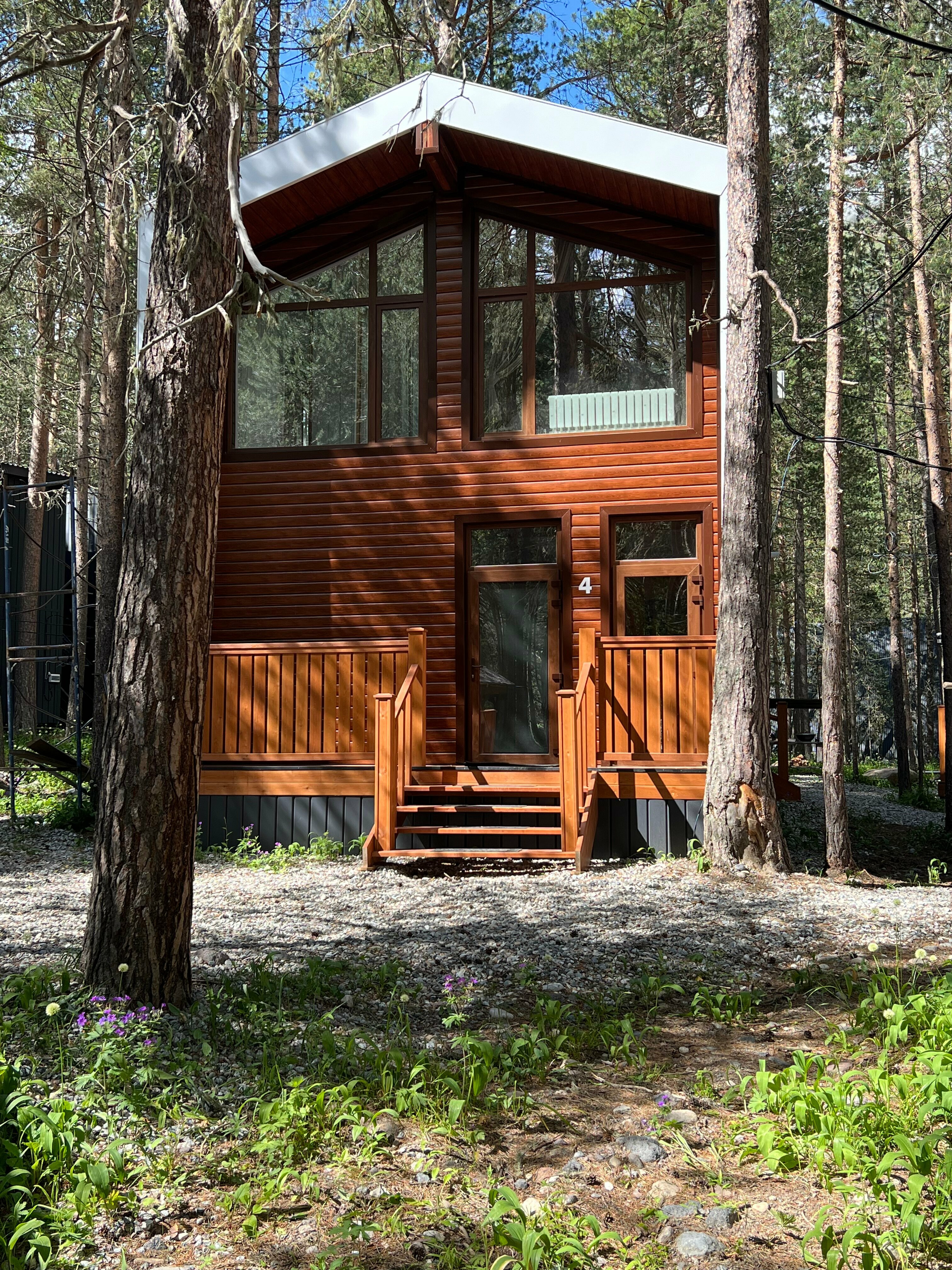 Коттедж с видом на горы