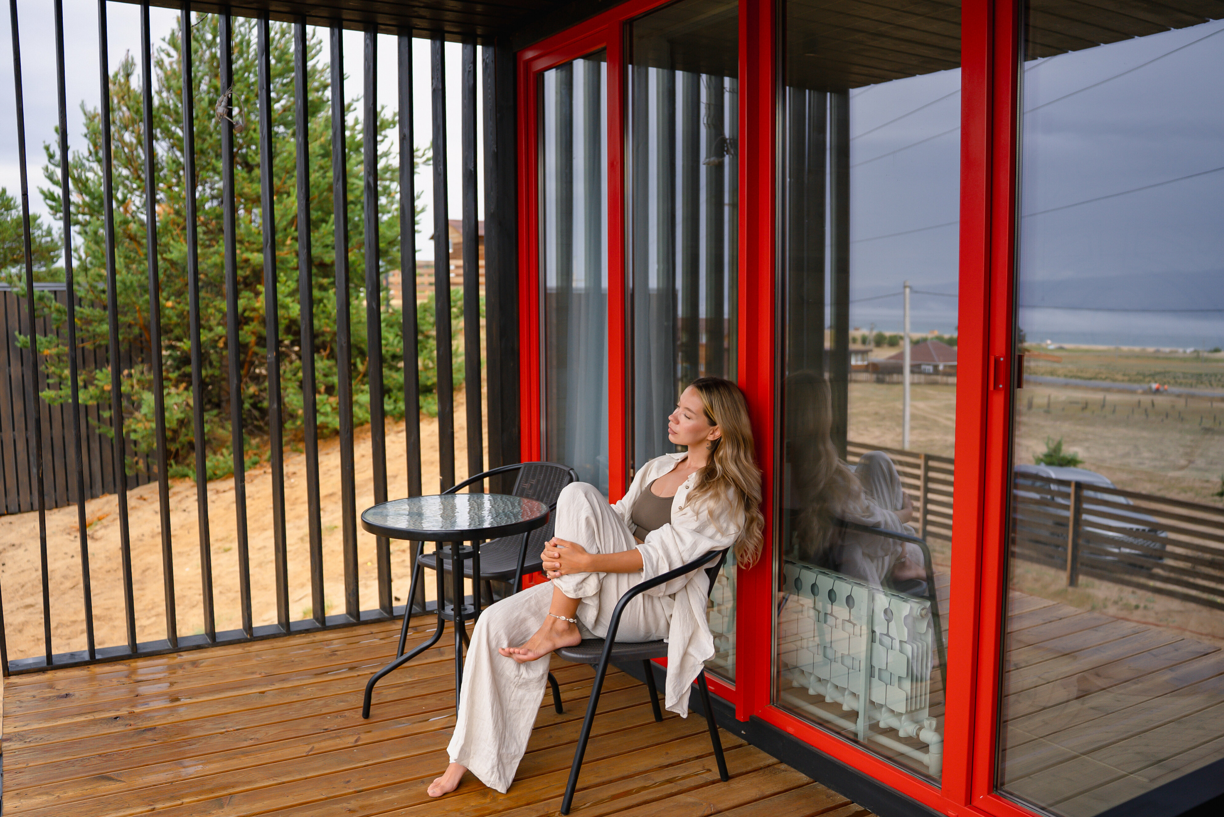 Дом с видом на озеро