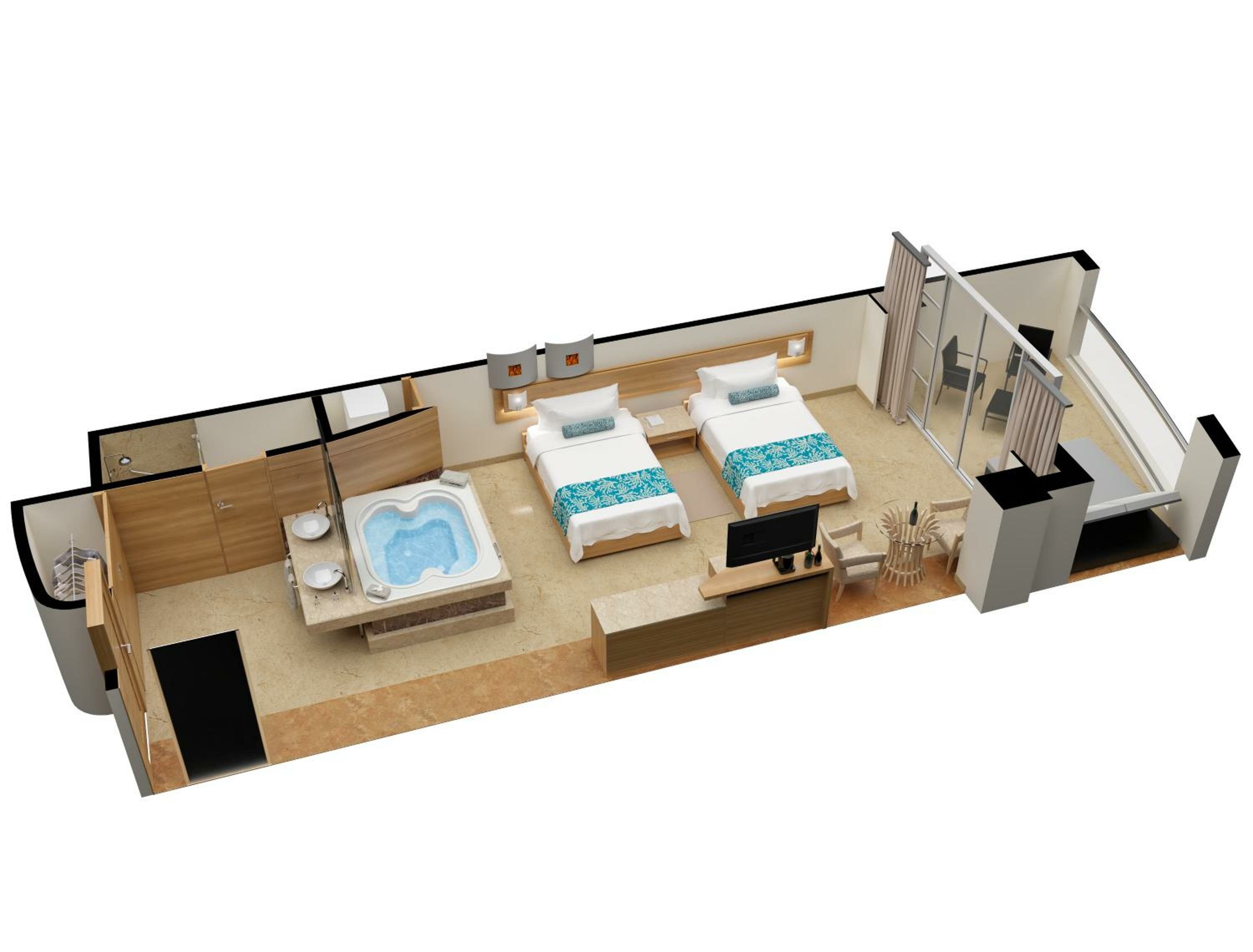 Superior Deluxe Lagoon View - Kids & Teens Free