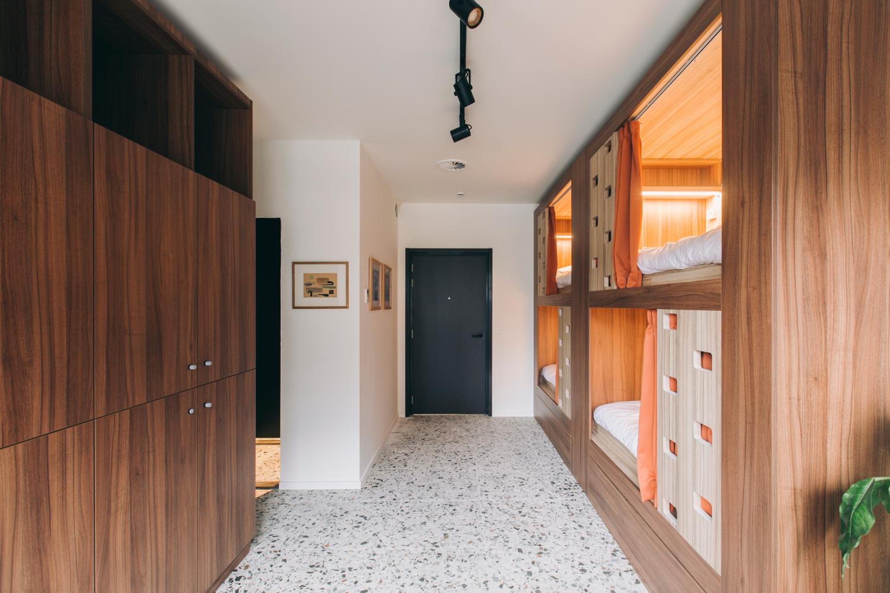 Single Bed in Dormitory Room