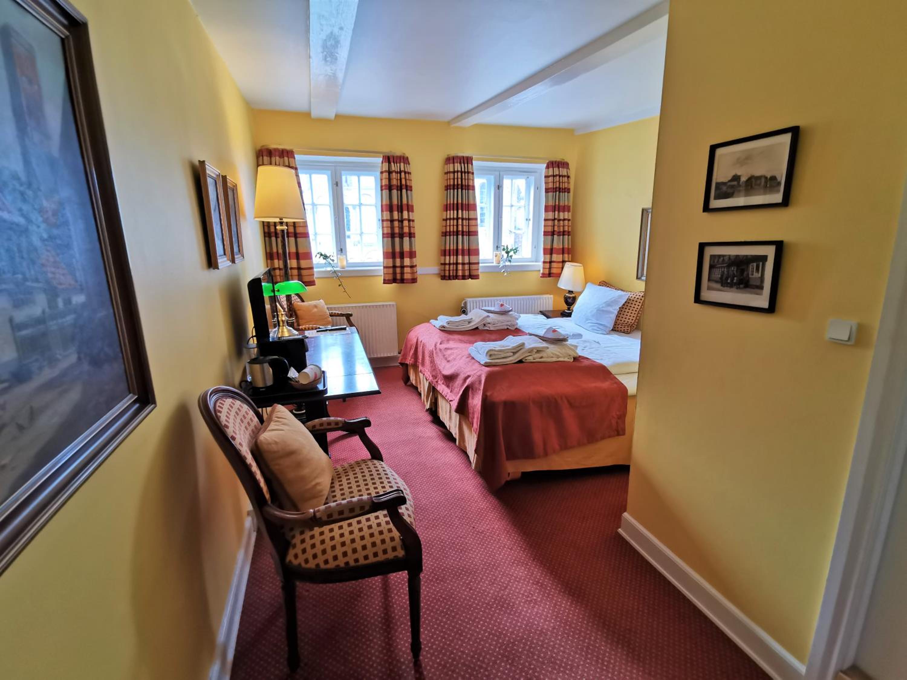 Double or Twin Room with View of the Catedral of Ribe