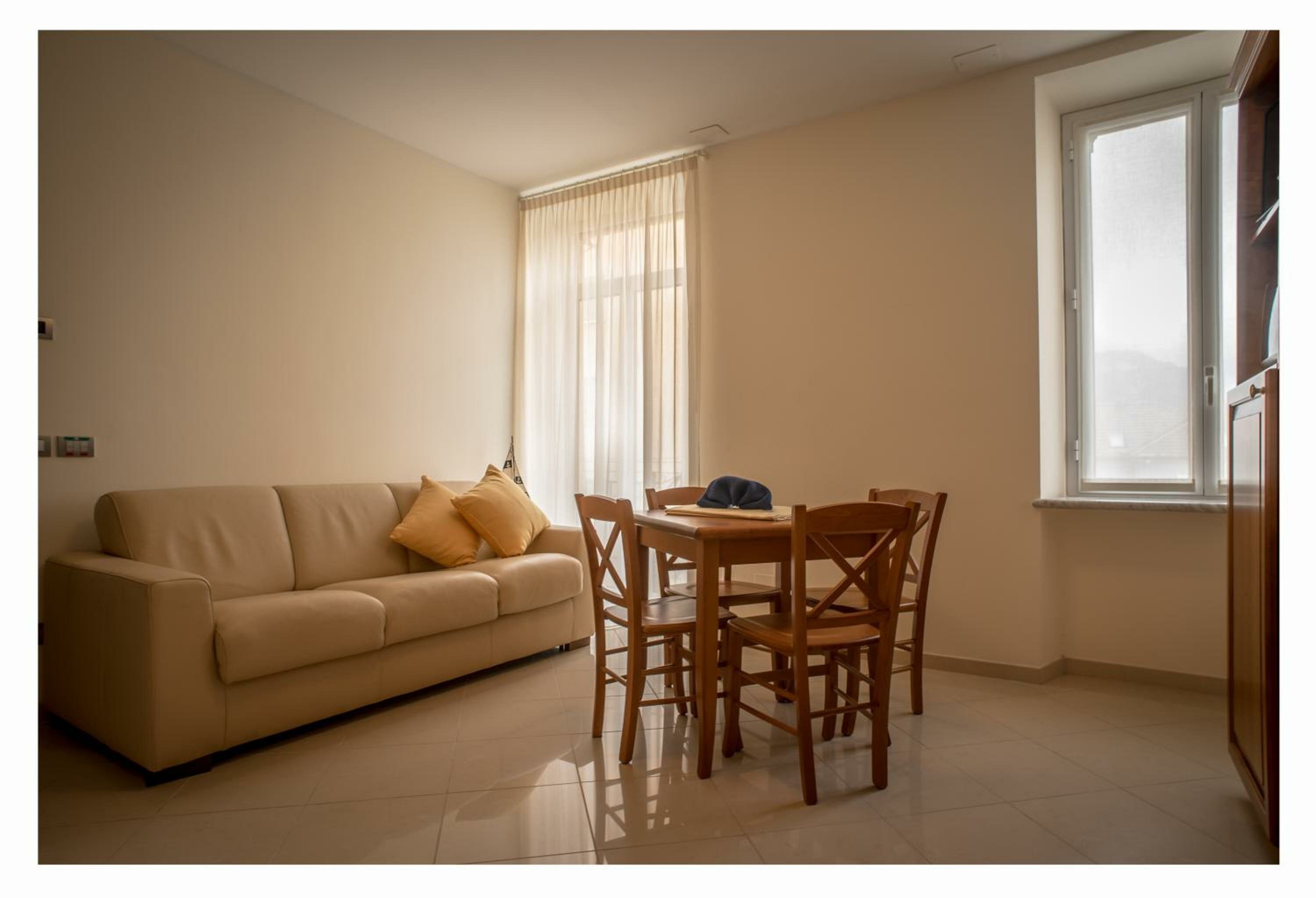  One-Bedroom Apartment with City View