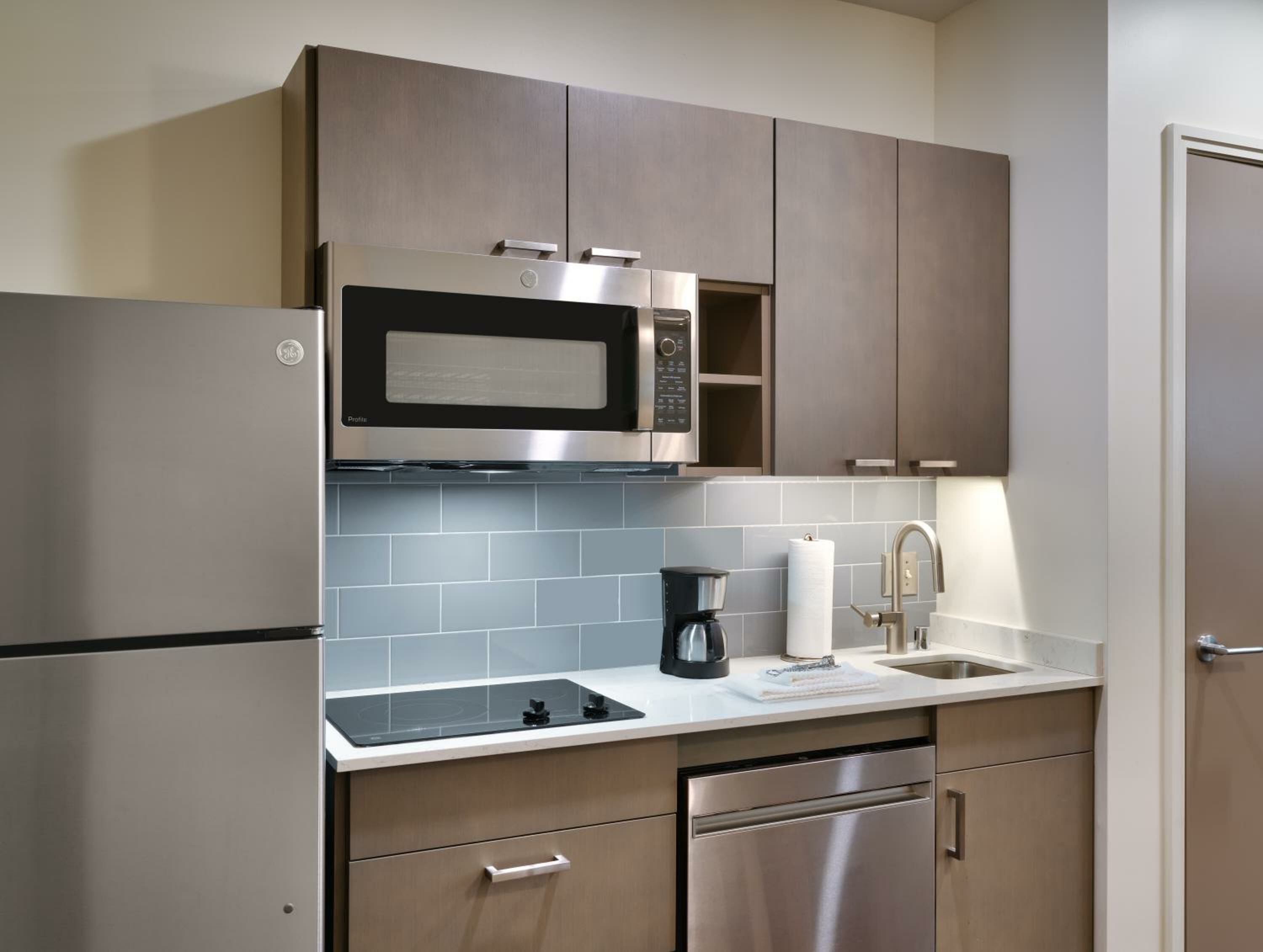 One-Bedroom King Suite with Sofa Bed and Kitchen