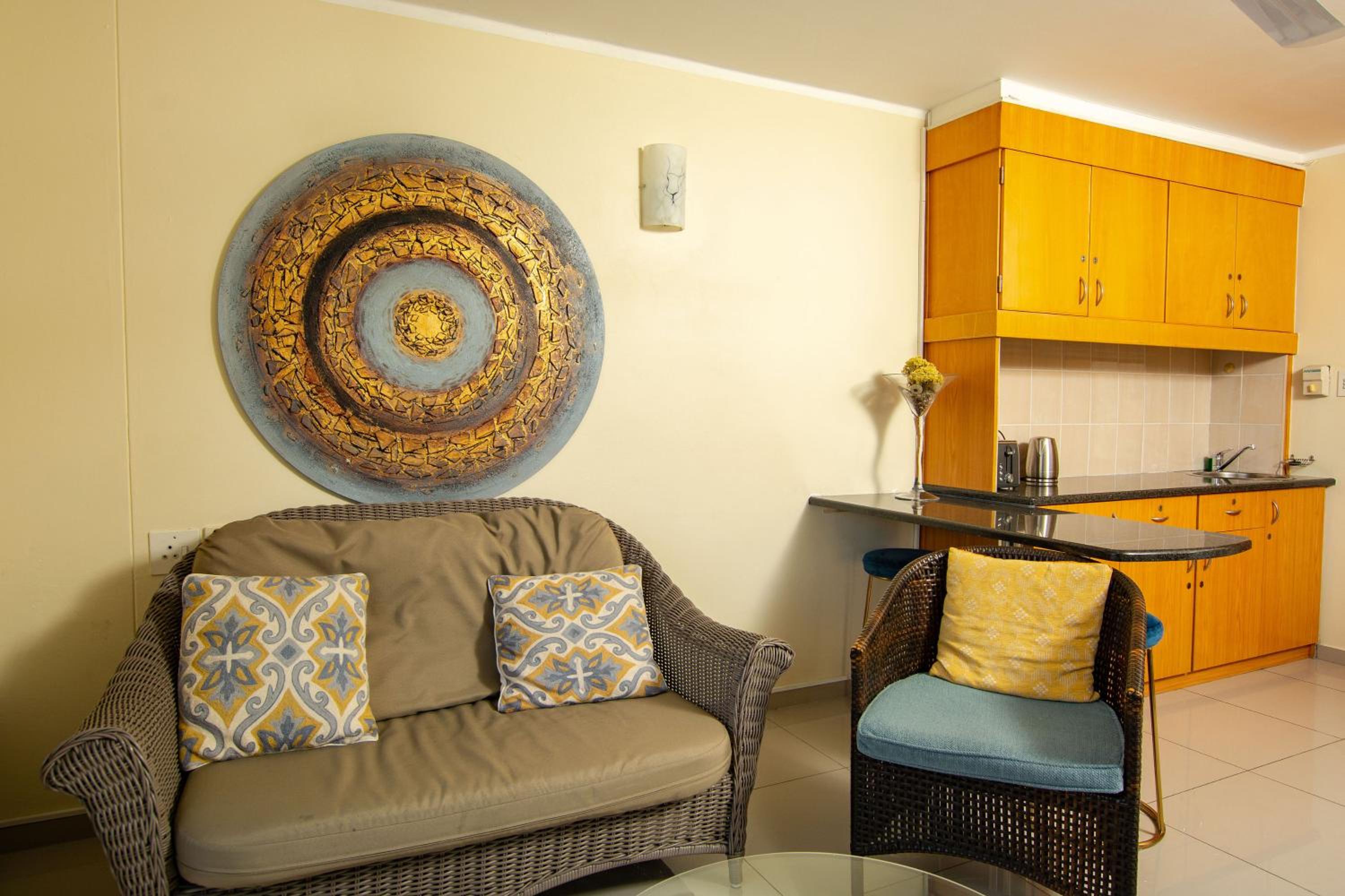 Family Room with Mountain View