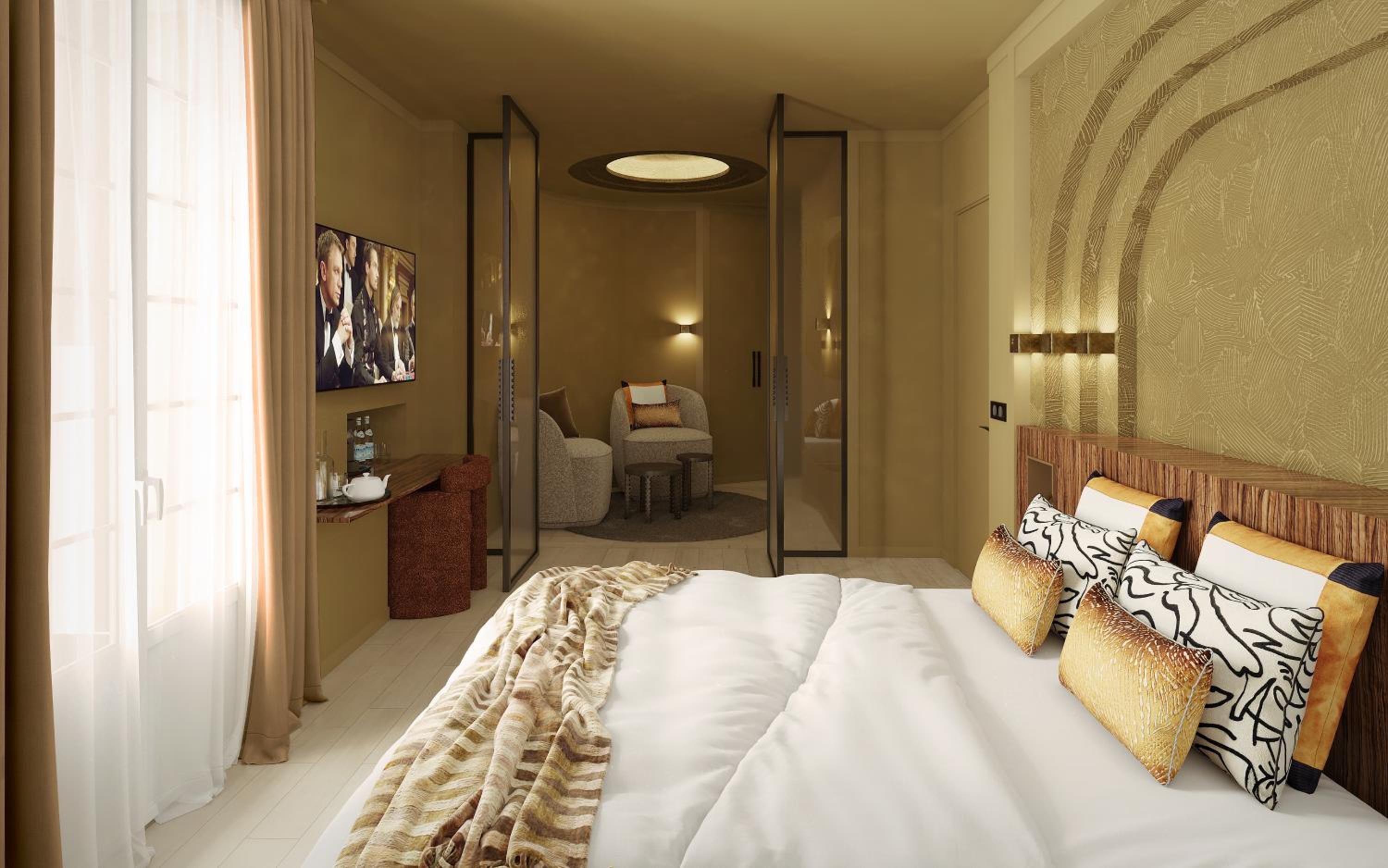 Privilege Suite Shower Bath and Terrace