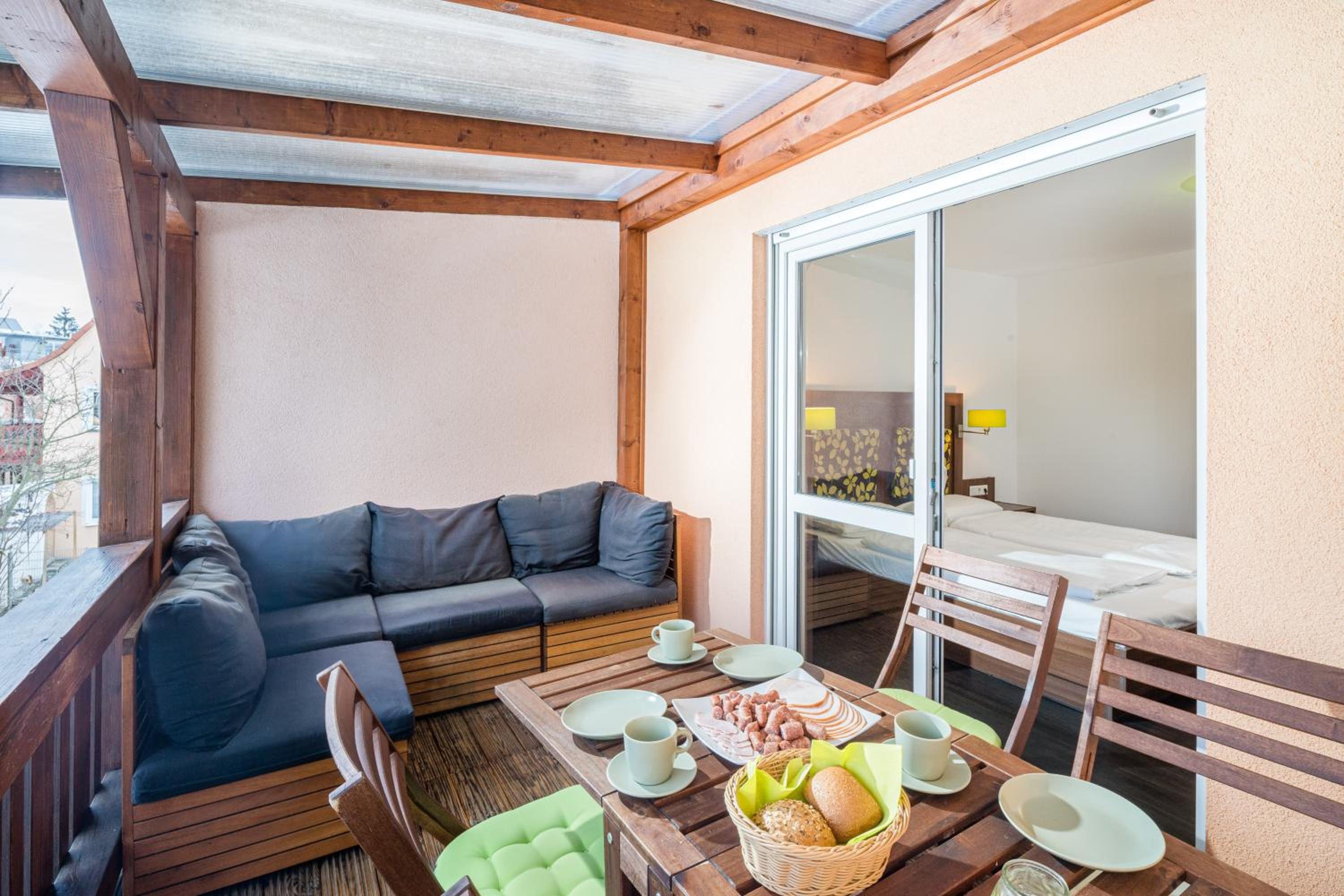 Family Room with Balcony