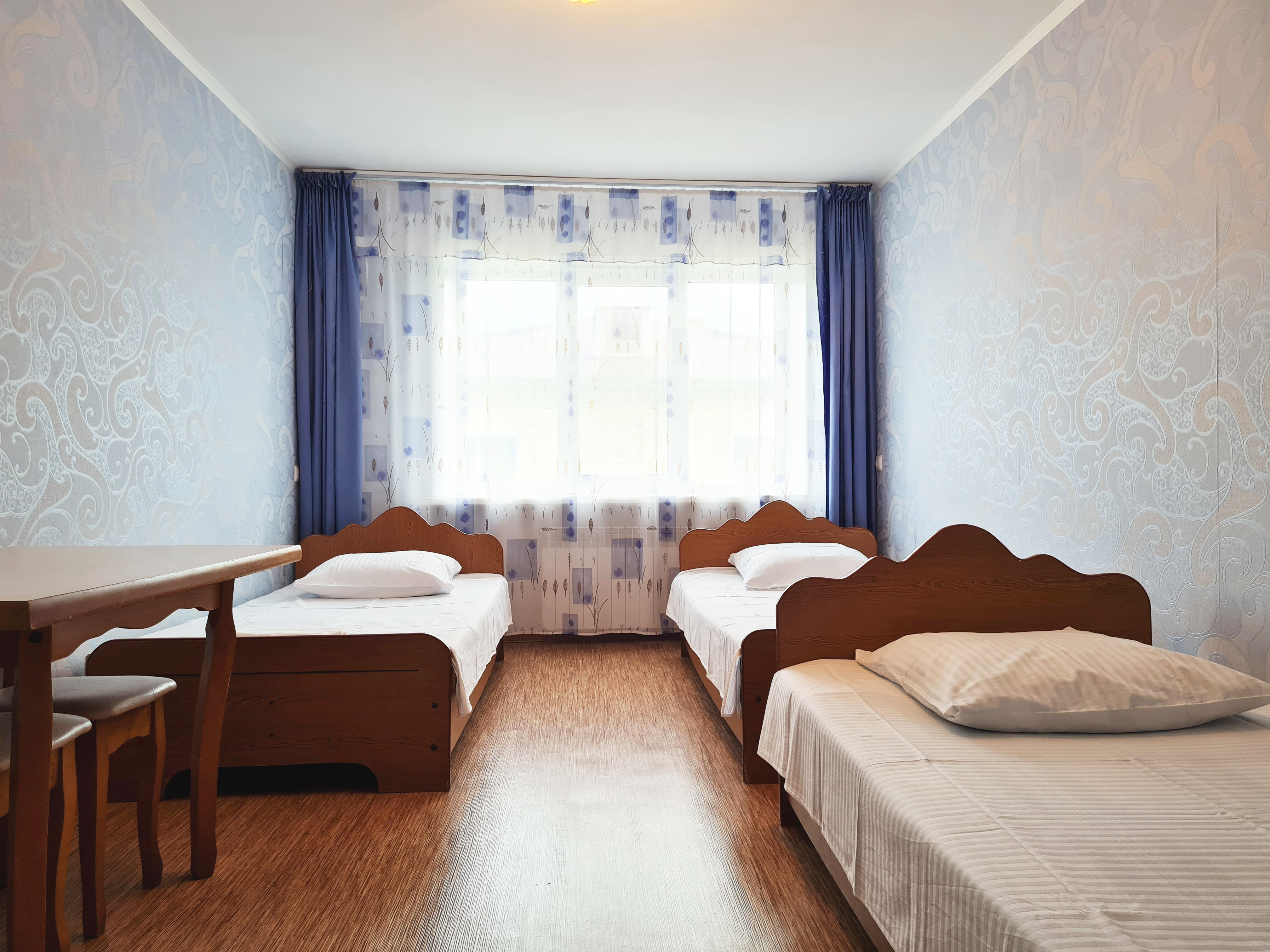 Бюджетный трехместный номер