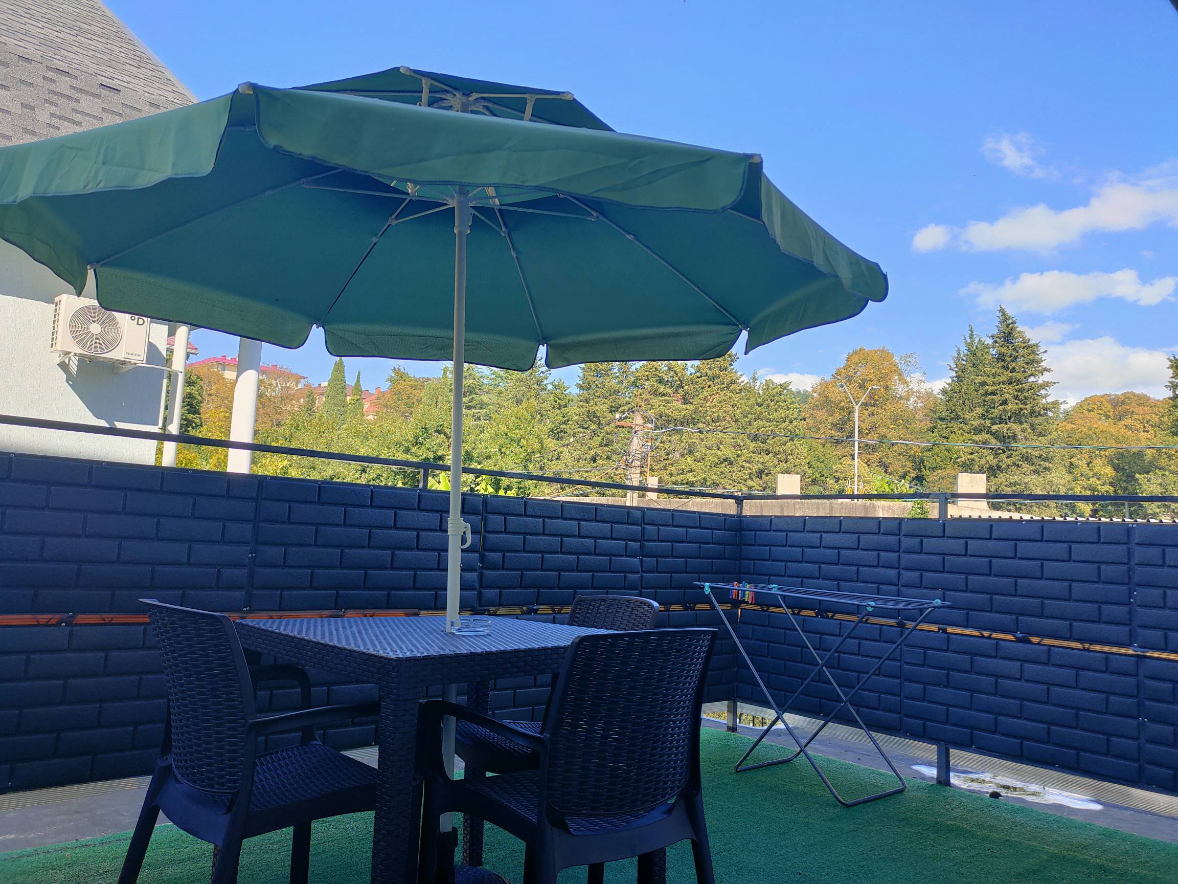 Двухместный номер с 1 кроватью или 2 отдельными кроватями и террасой