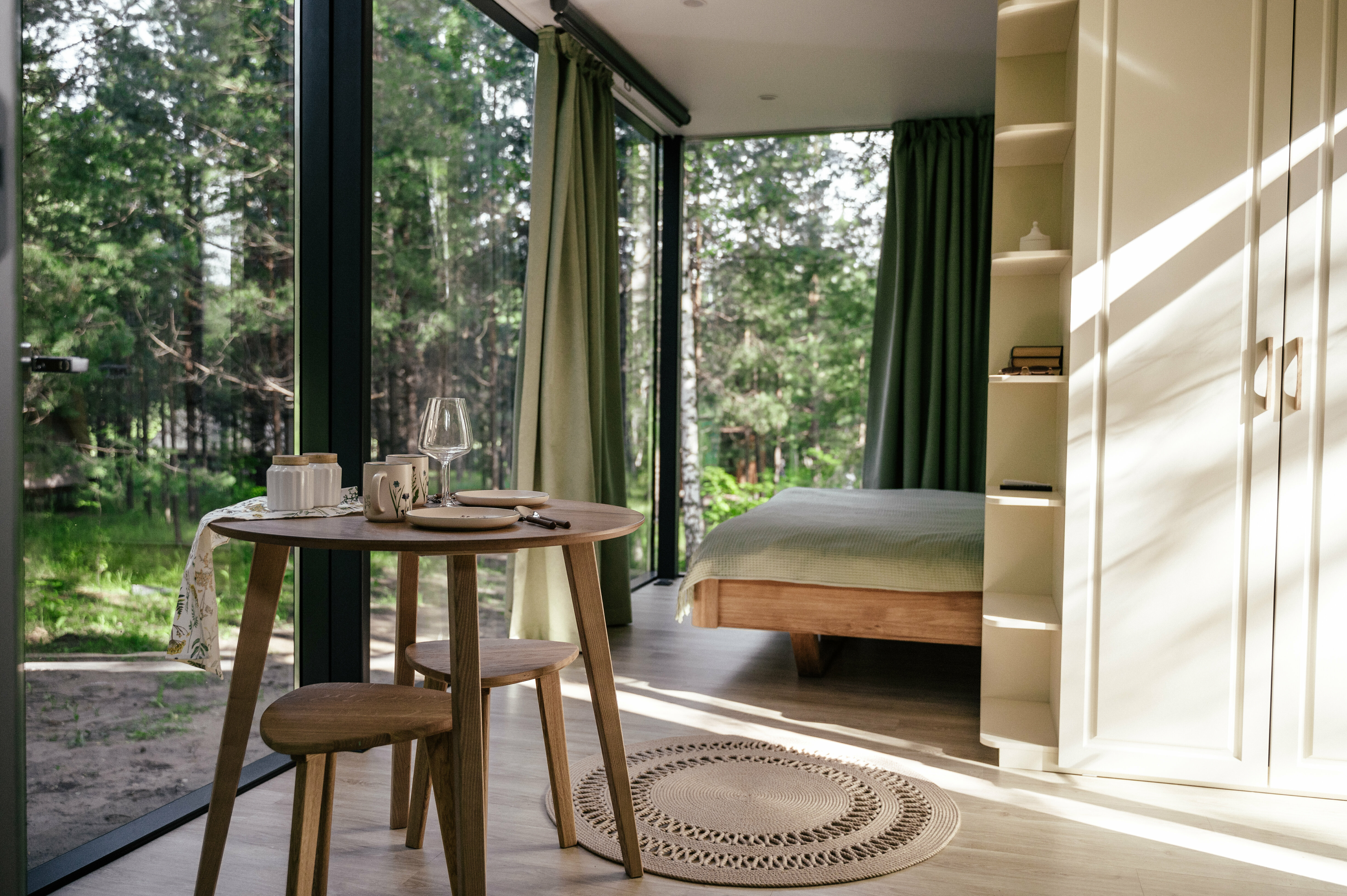 Двухместный номер с 1 кроватью и террасой