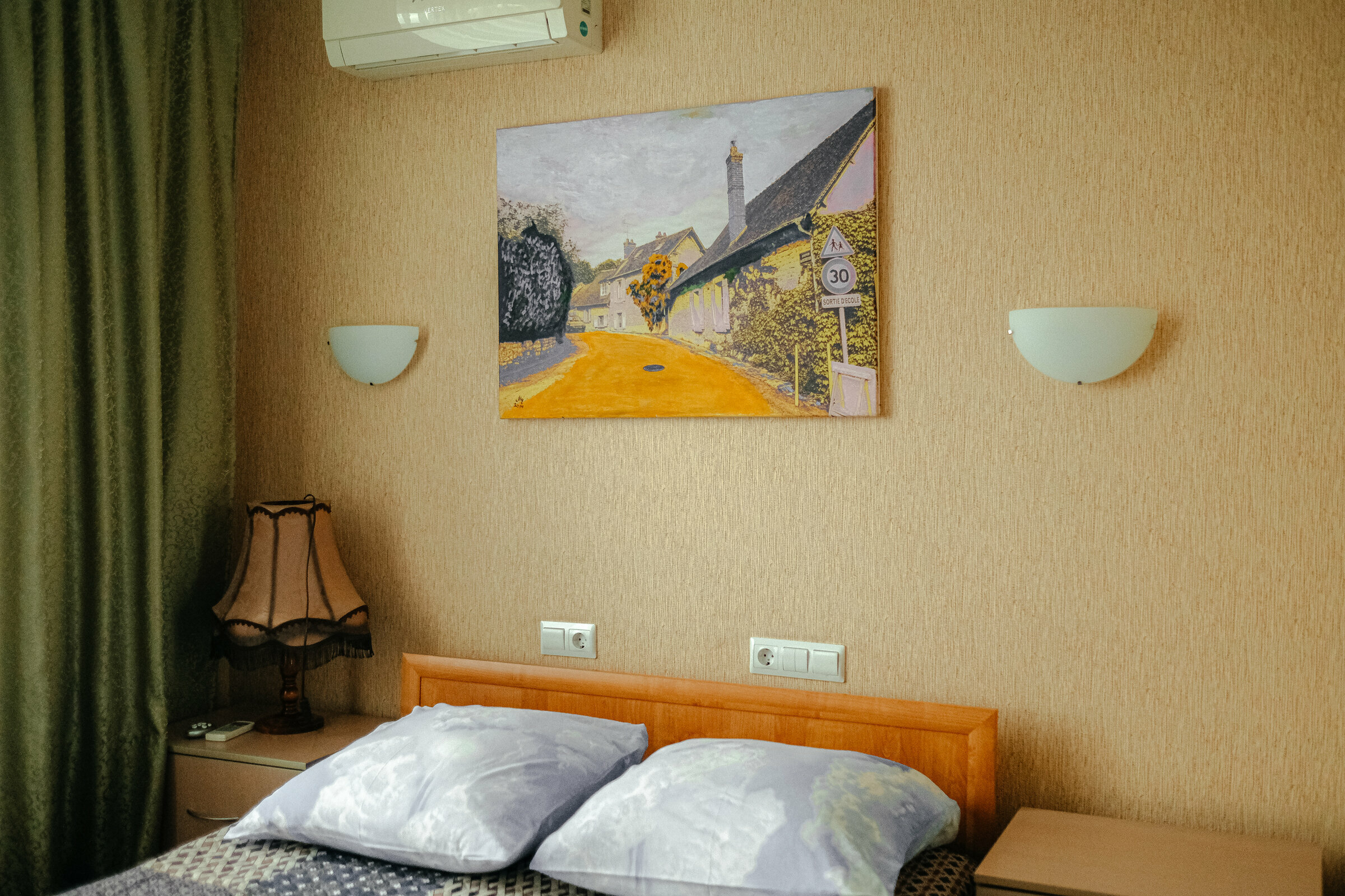 Двухместный номер с 1 кроватью и балконом