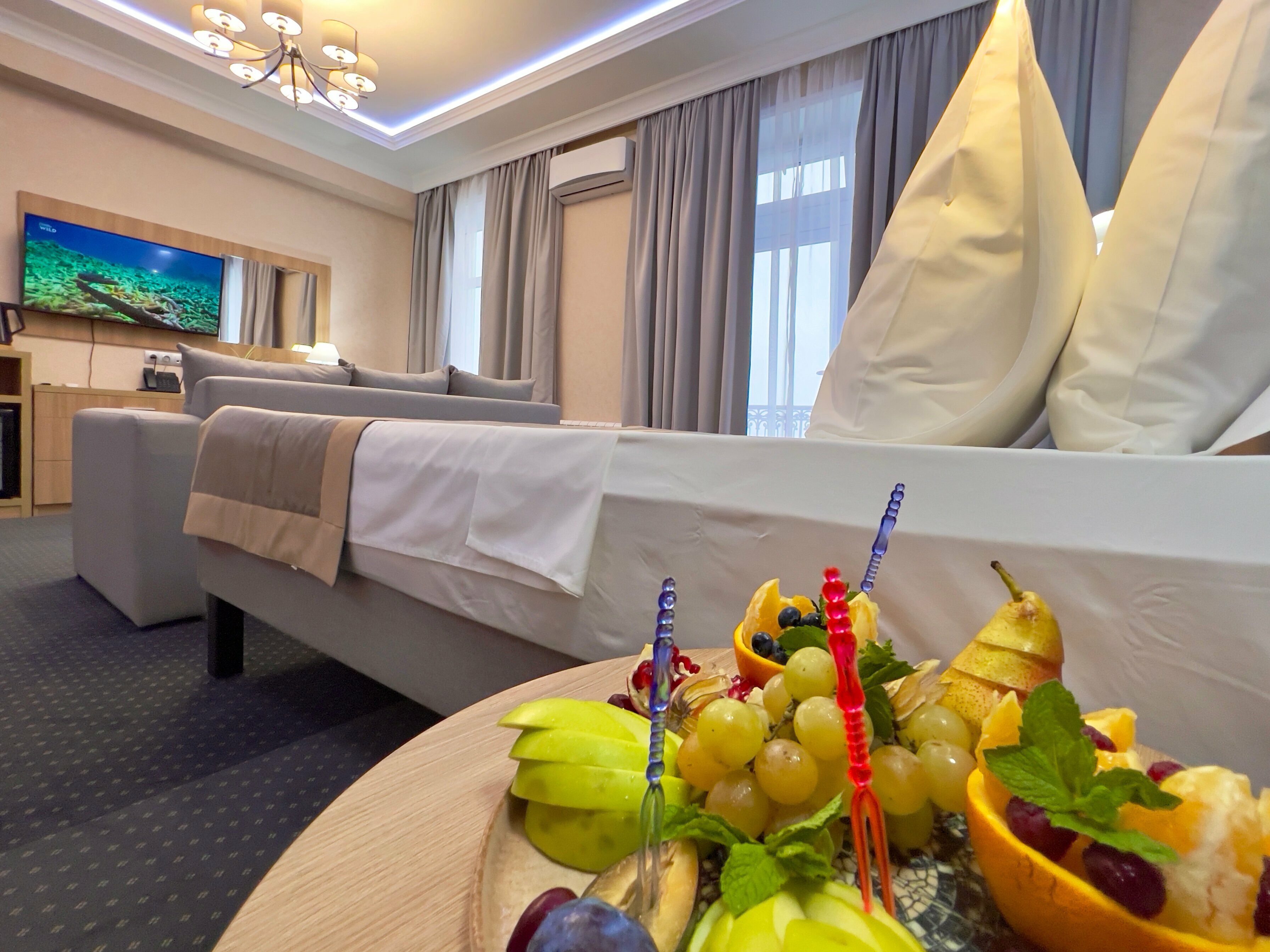 Двухуровневый четырехместный номер