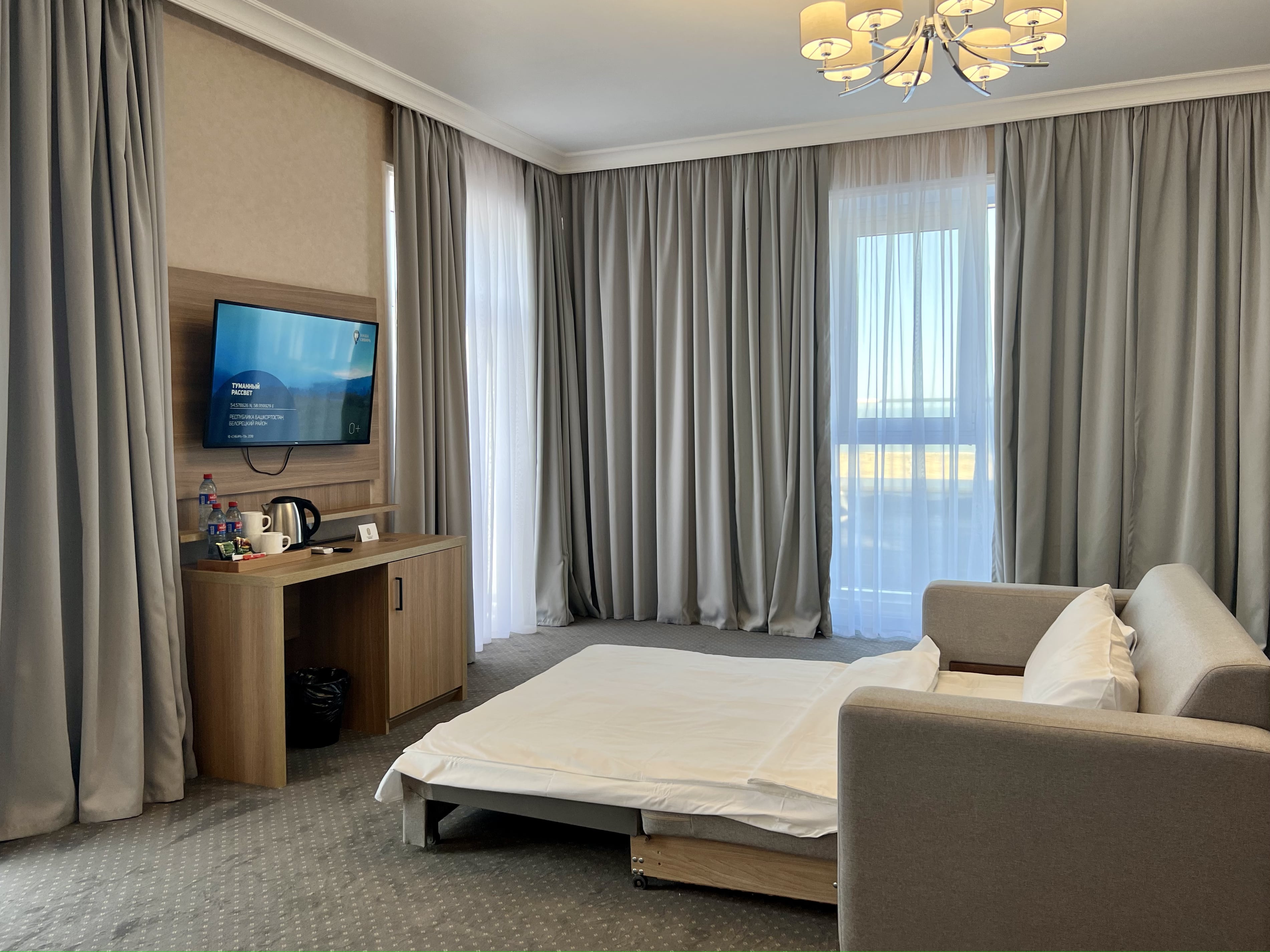 Большой двухместный номер с 1 кроватью