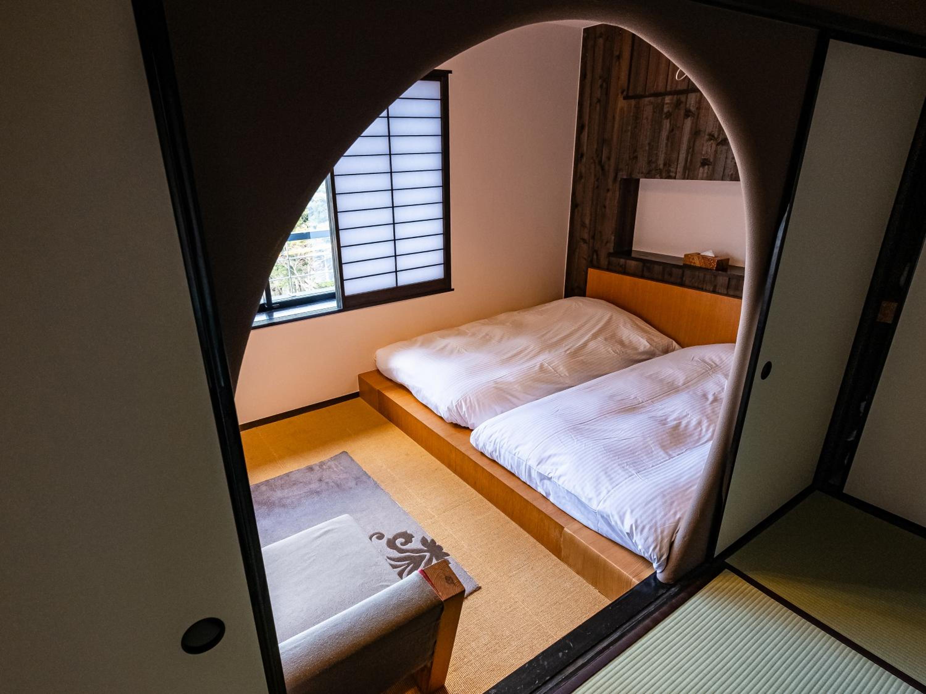 Japanese and Western style room 35㎡ Twin or Double with Annex private open-air bath