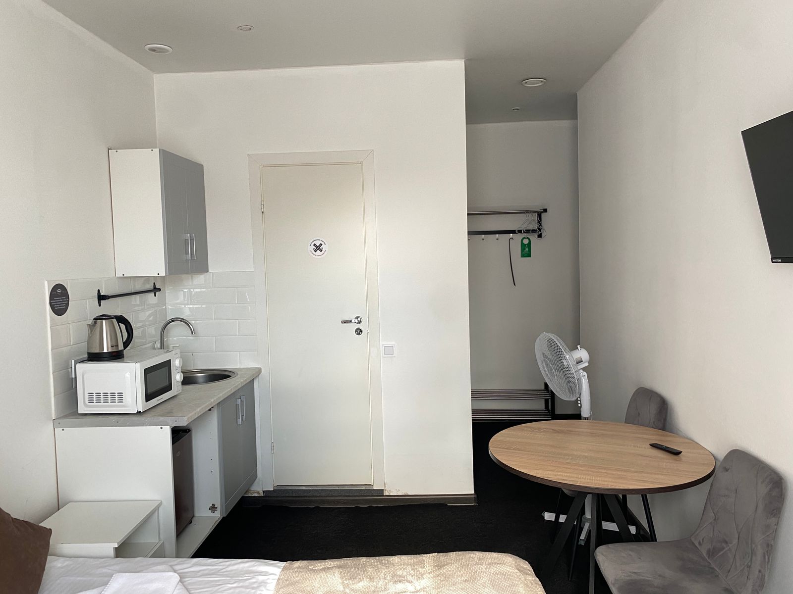 Двухместные апартаменты-студия с двумя раздельными кроватями