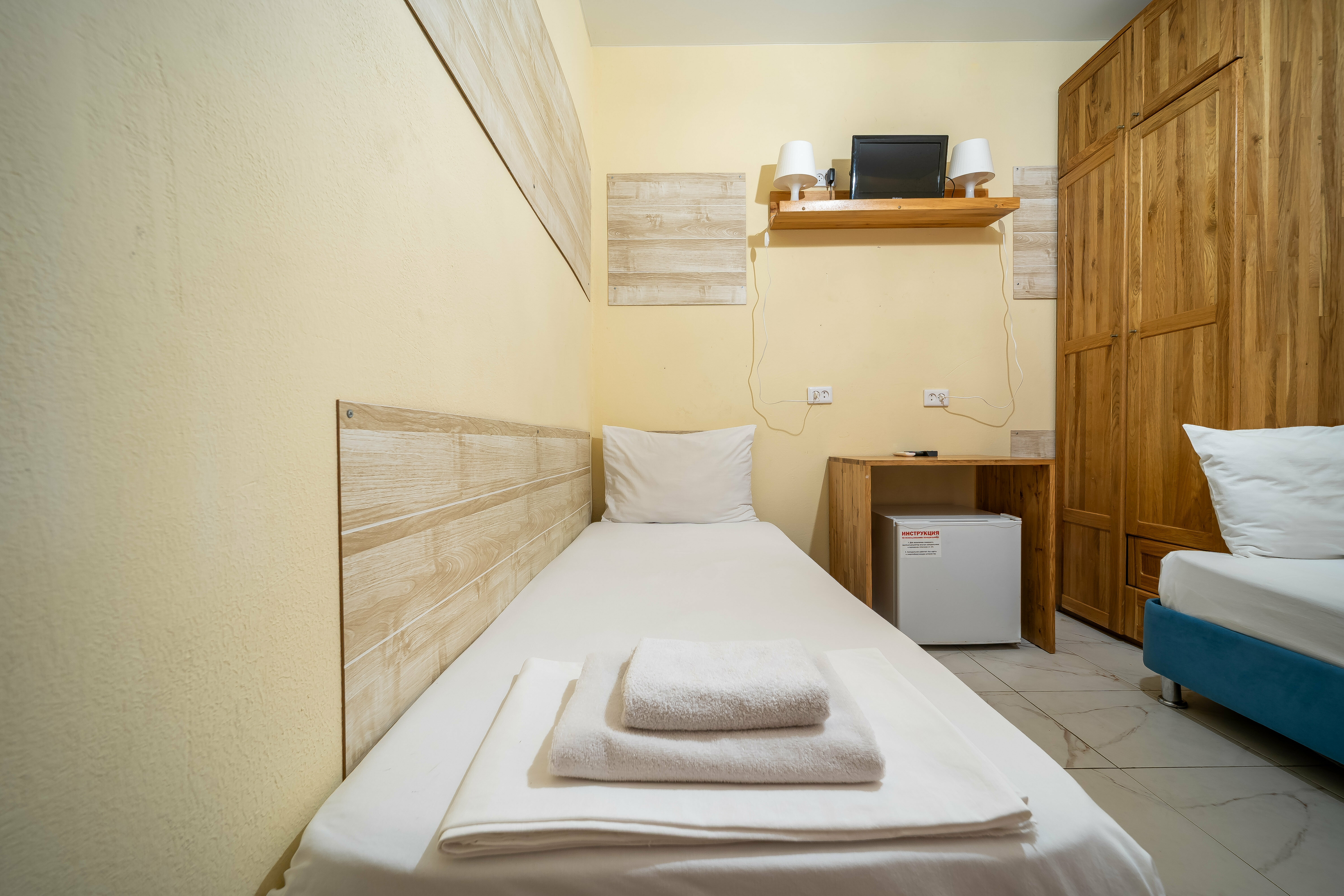 Комната двухспальная ПС без удобств