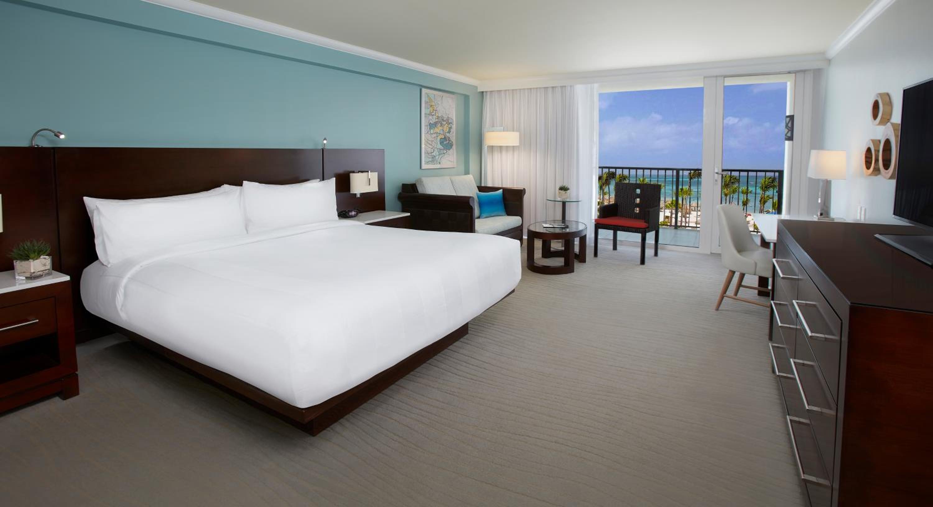 Premium Ocean View Room, King Bed
