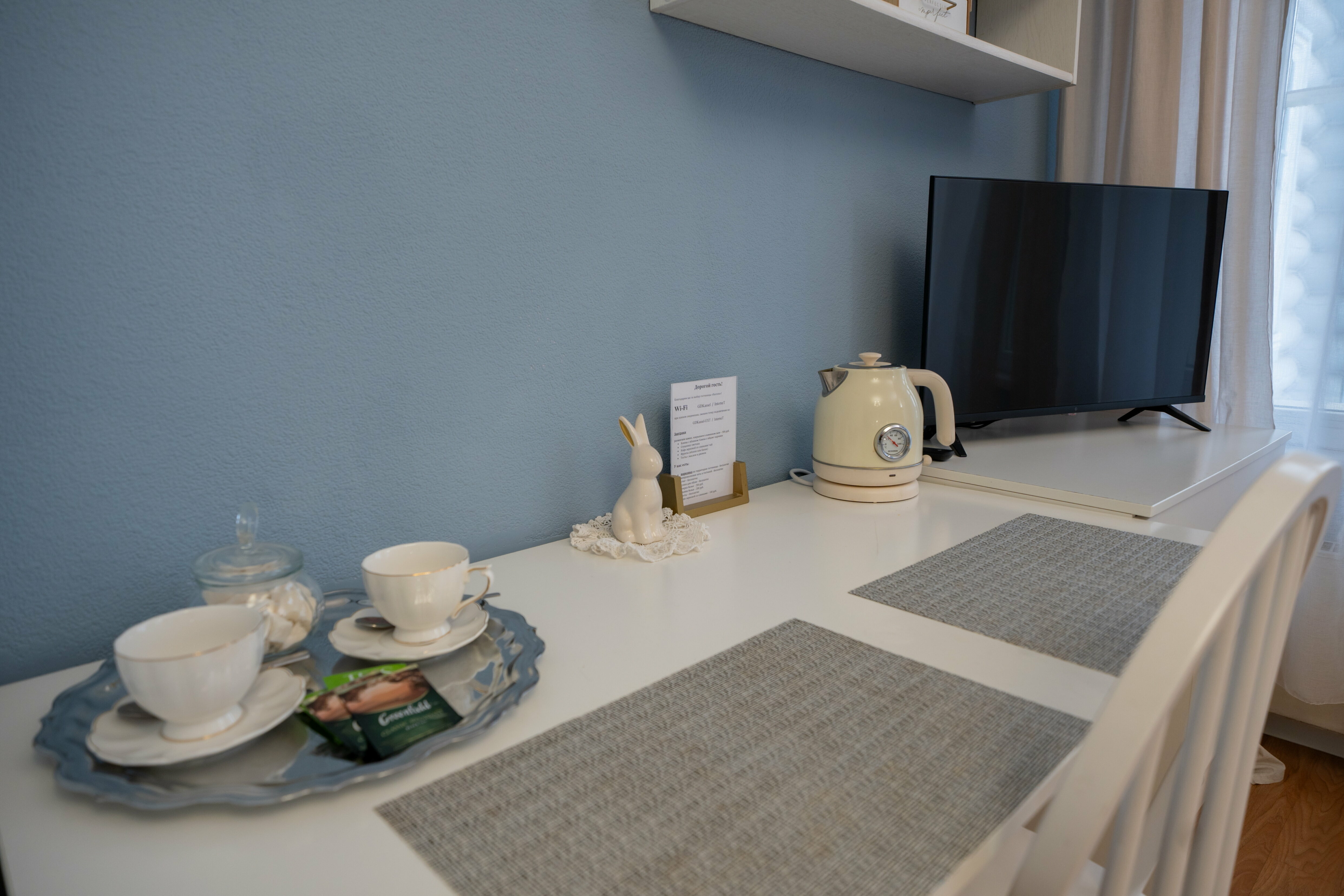 Cемейный номер с собственной ванной комнатой