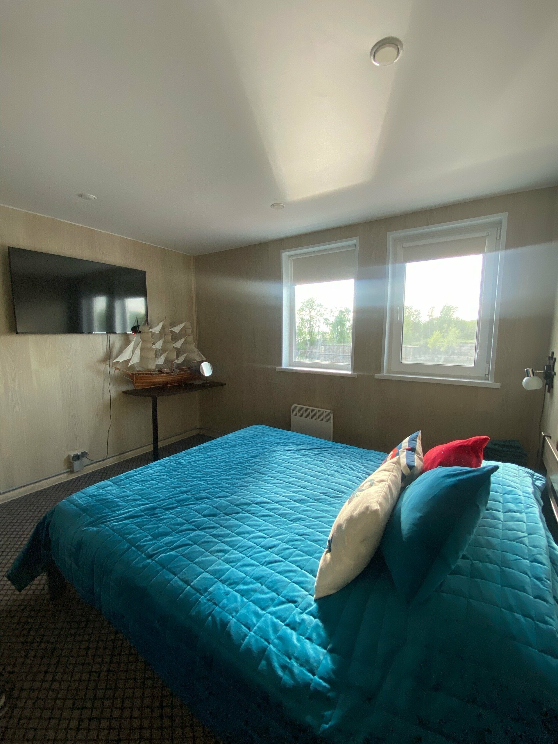 Двухместный номер с 1 кроватью и видом на озеро