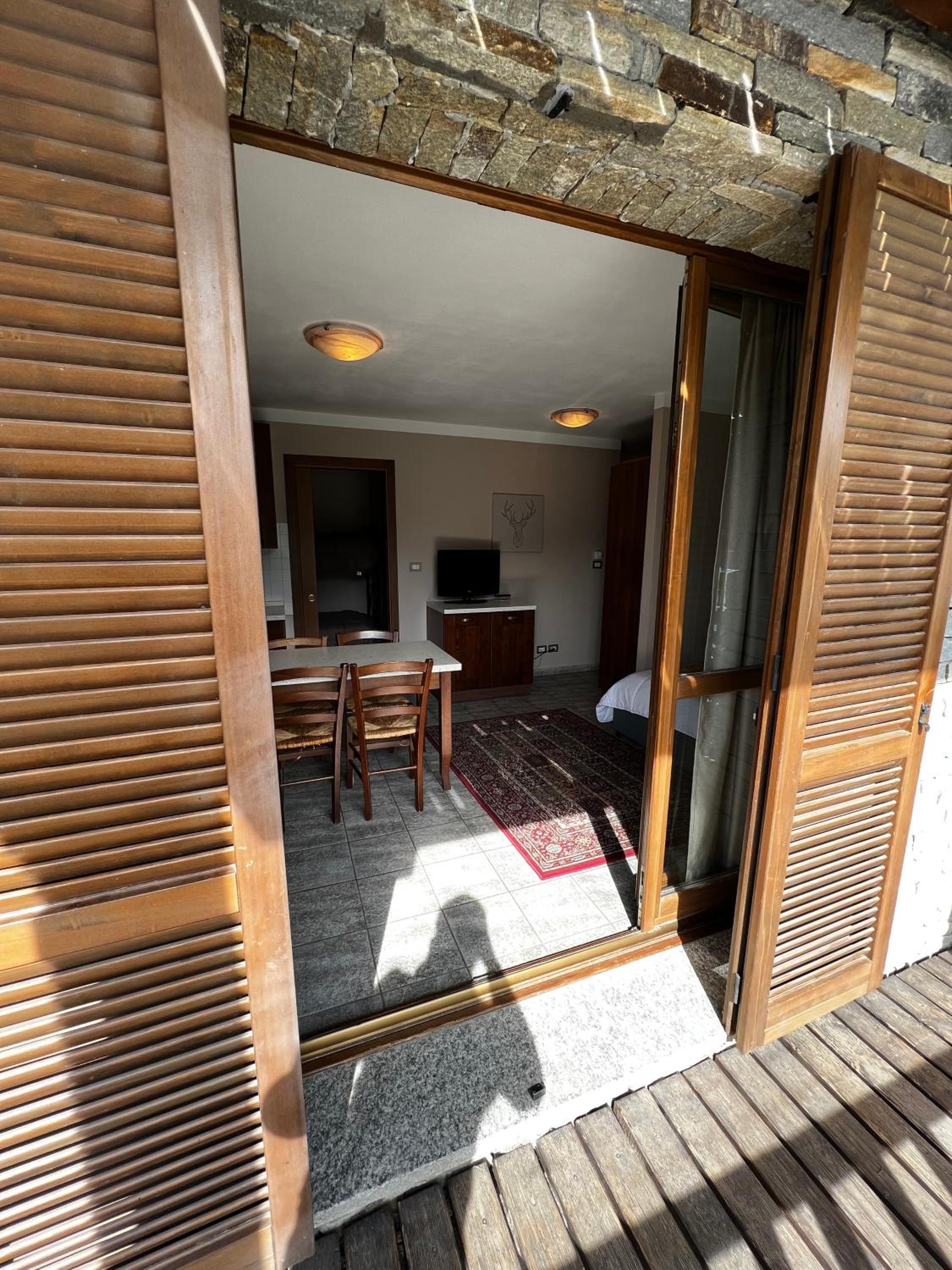 One-Small Bedroom Apartment with Balcony and Mountain View