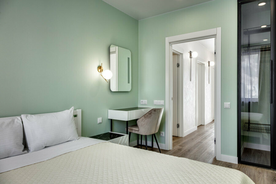 201 Апартаменты King Size с видом на море в современном Жилом Комплексе