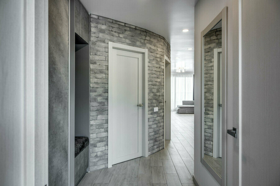 107 Апартаменты King Size с двумя спальнями , двумя балконами