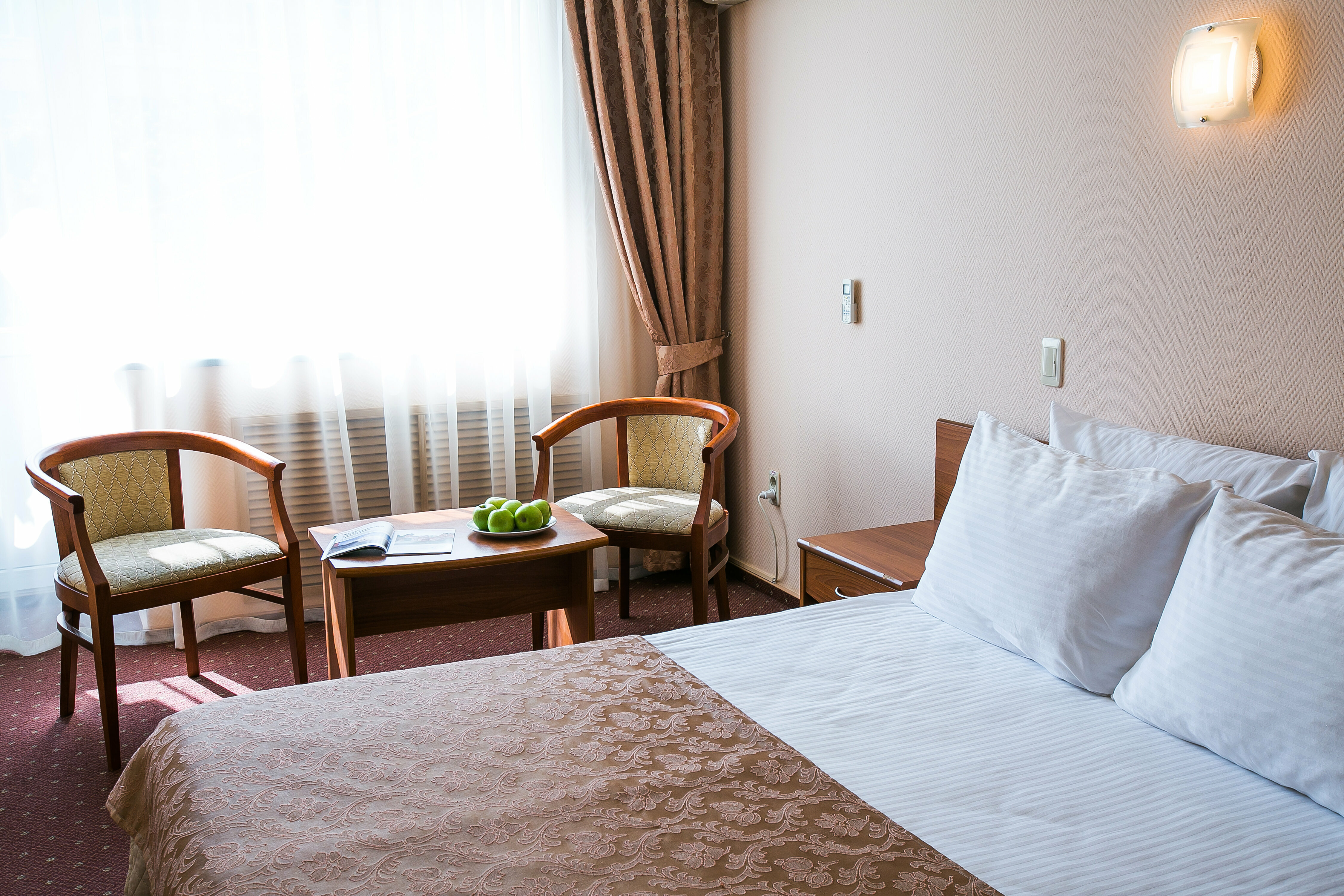 Двухместный номер с 1 кроватью и балконом