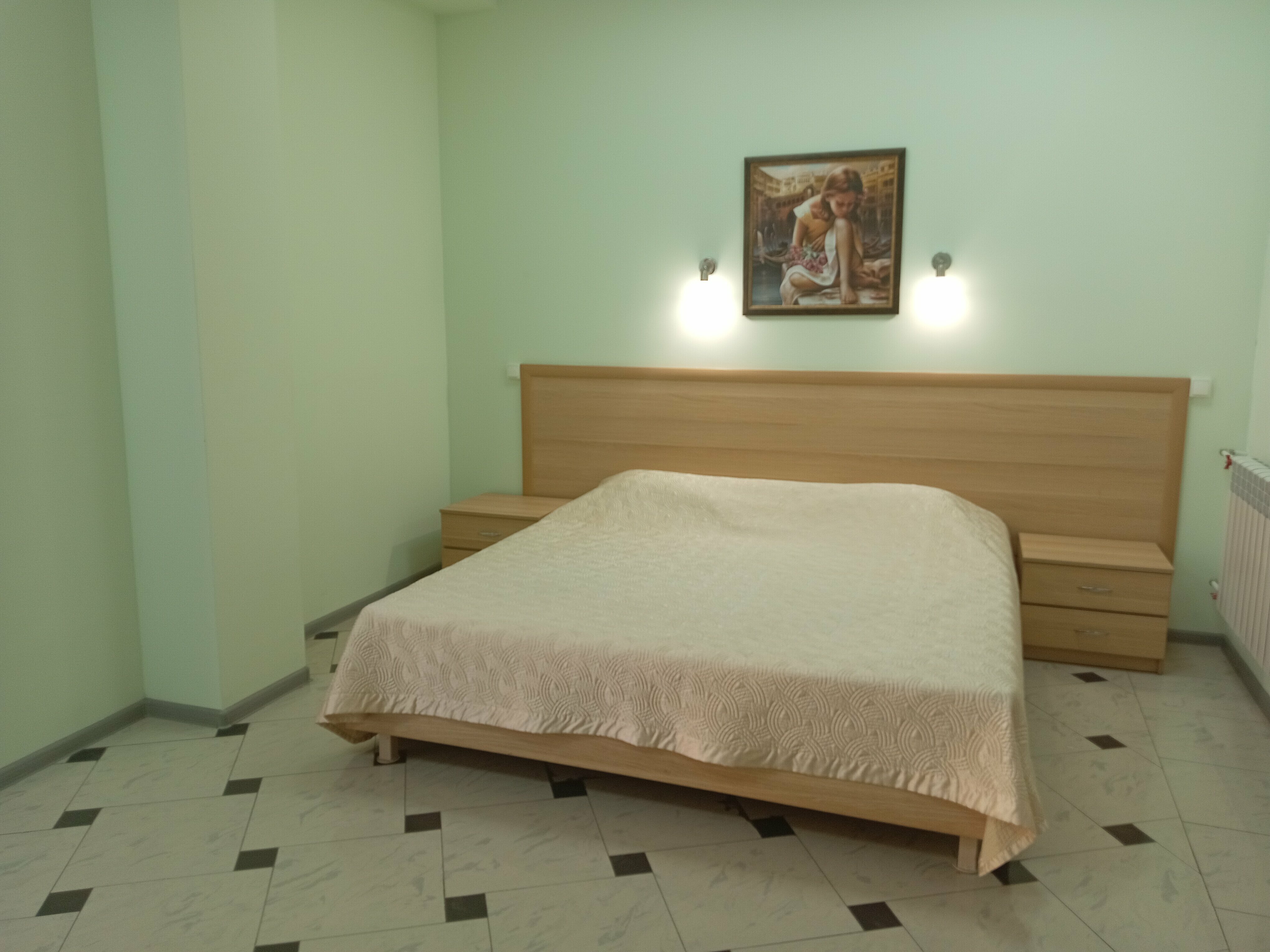 двухместный номер  Комфорт с 1 двуспальной кроватью