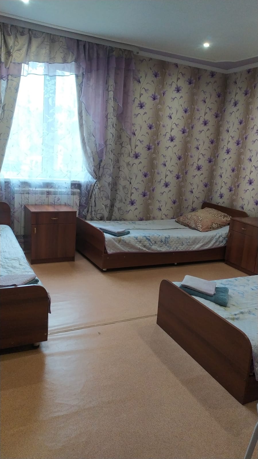 Бюджетный трехместный номер